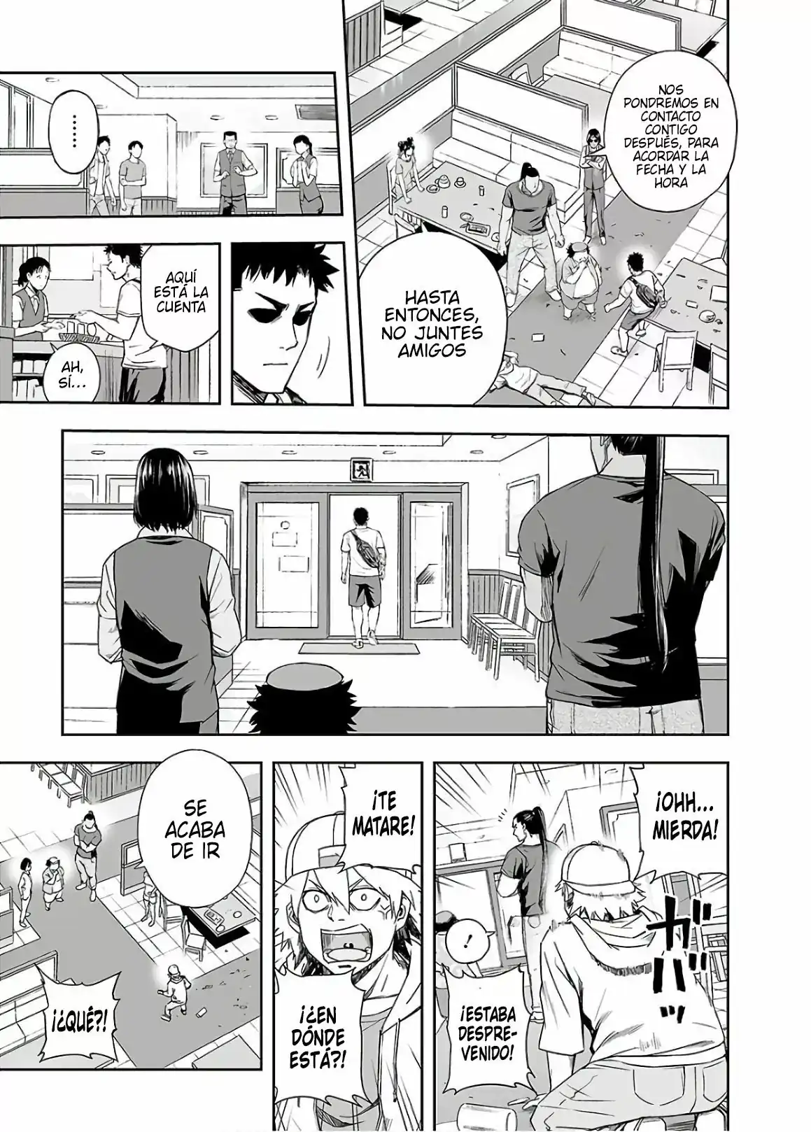Página 12 — Capítulo 10 de Tsuyoshi: Daremo Katenai, Aitsu ni wa