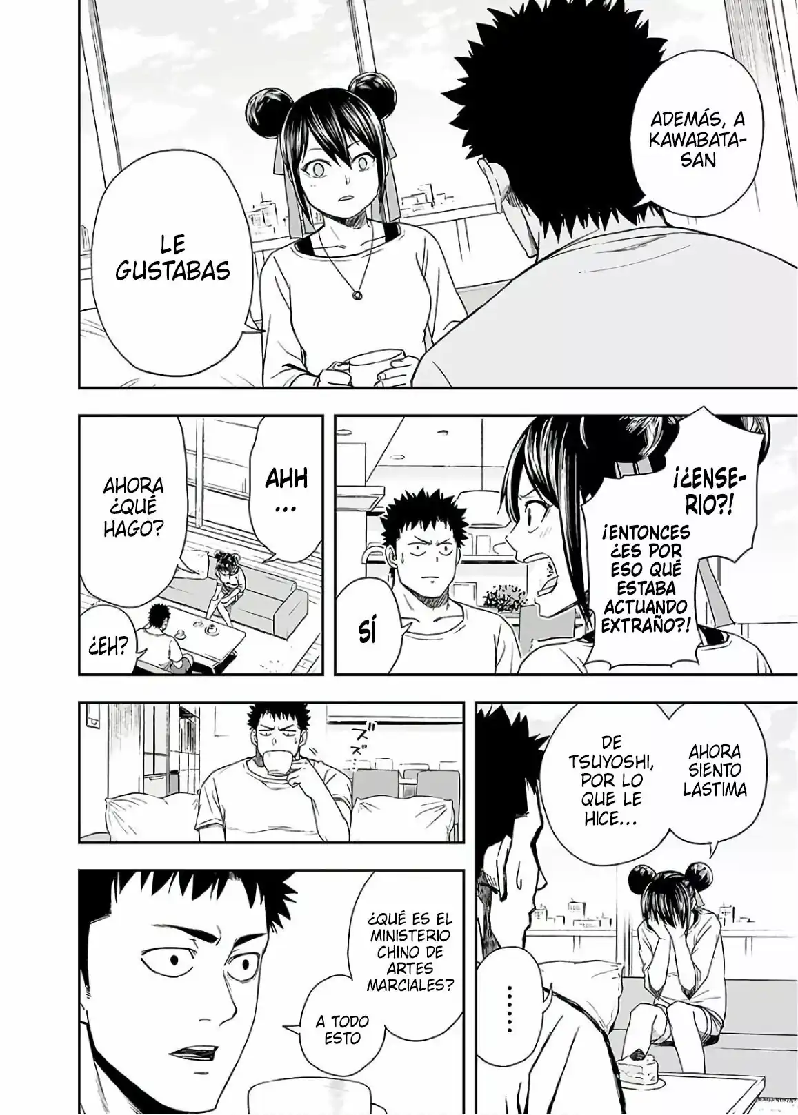 Página 8 — Capítulo 14 de Tsuyoshi: Daremo Katenai, Aitsu ni wa