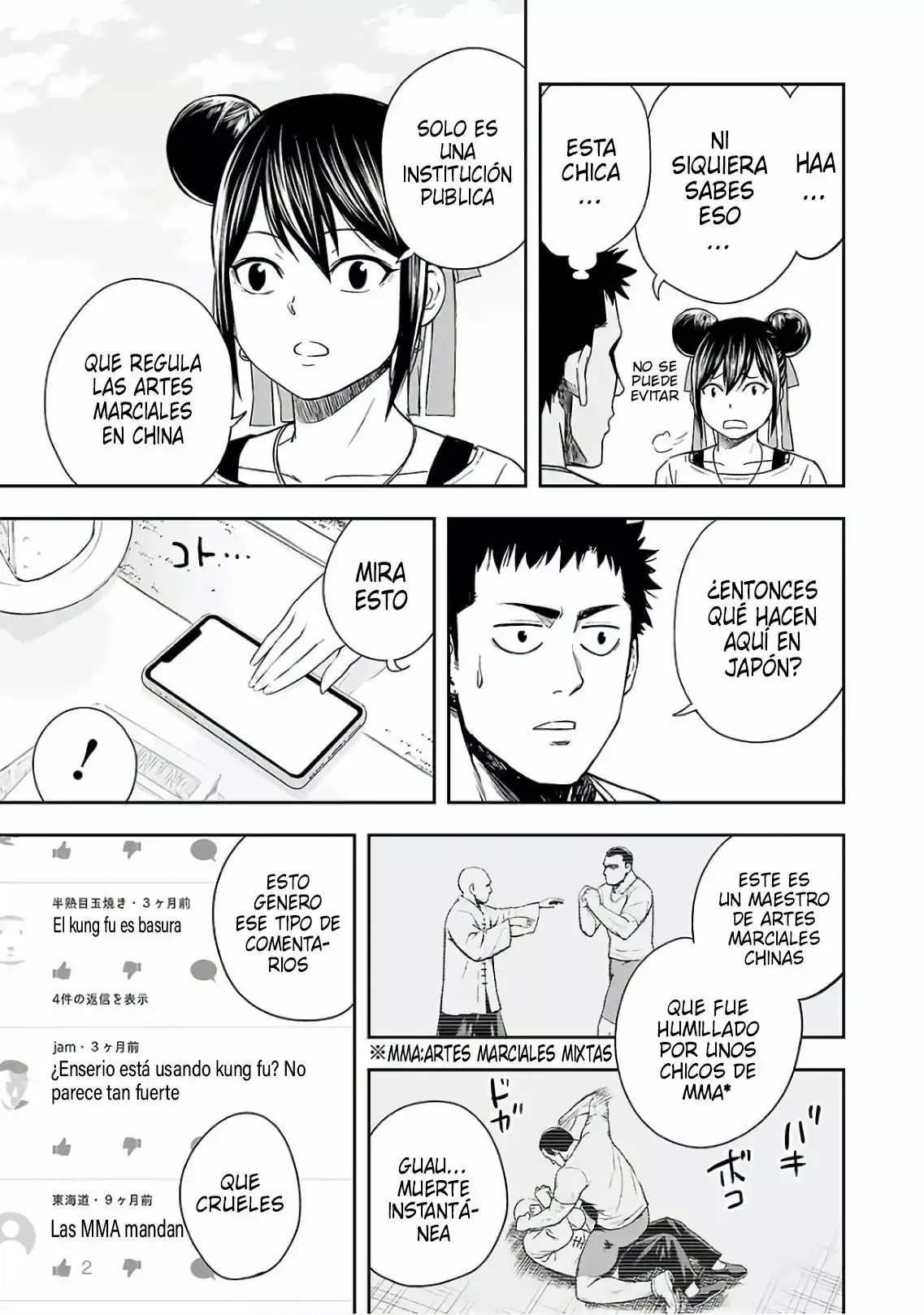 Página 9 — Capítulo 14 de Tsuyoshi: Daremo Katenai, Aitsu ni wa