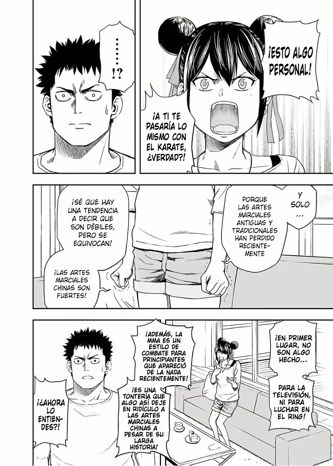 Página 12 — Capítulo 14 de Tsuyoshi: Daremo Katenai, Aitsu ni wa