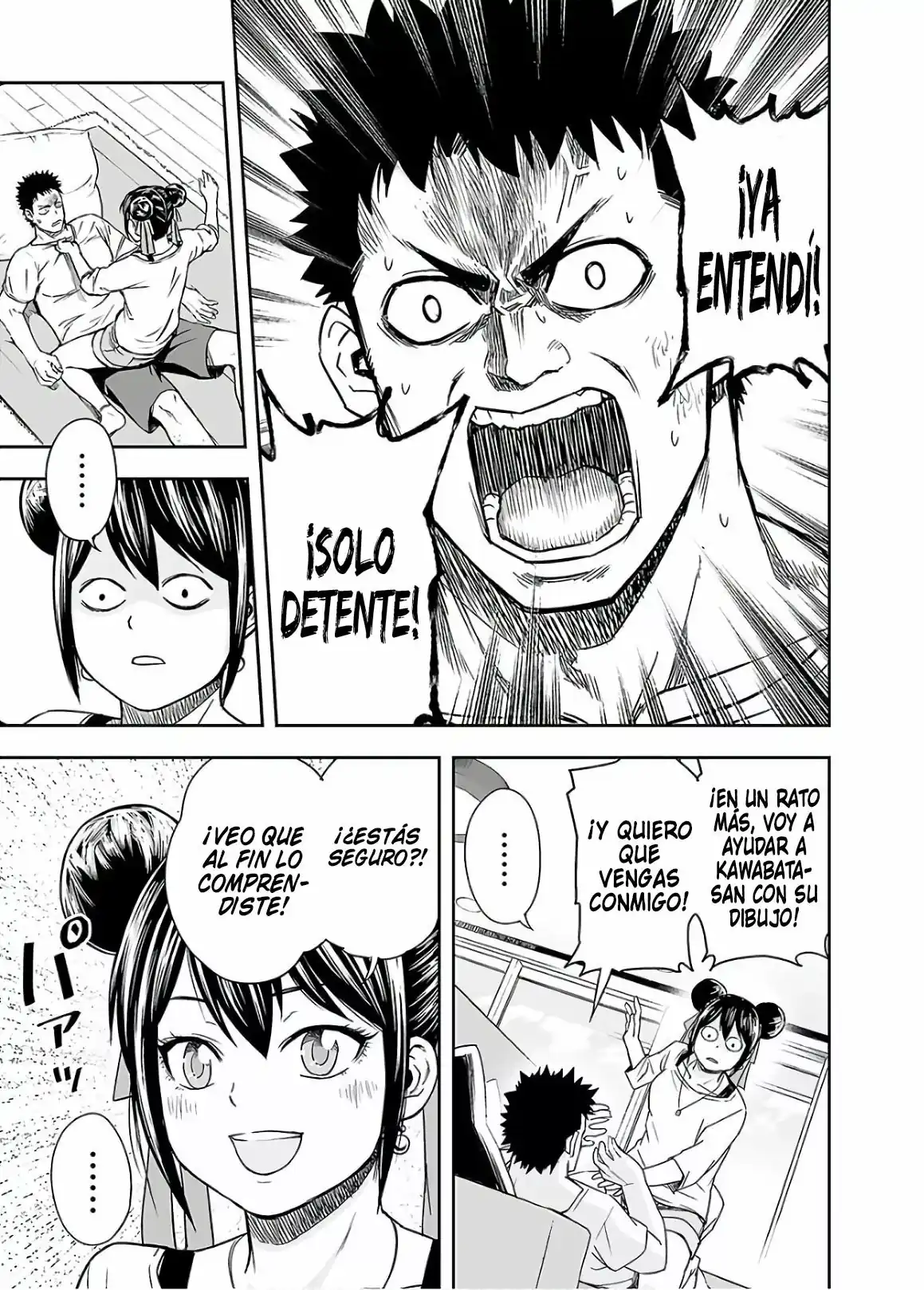 Página 15 — Capítulo 14 de Tsuyoshi: Daremo Katenai, Aitsu ni wa