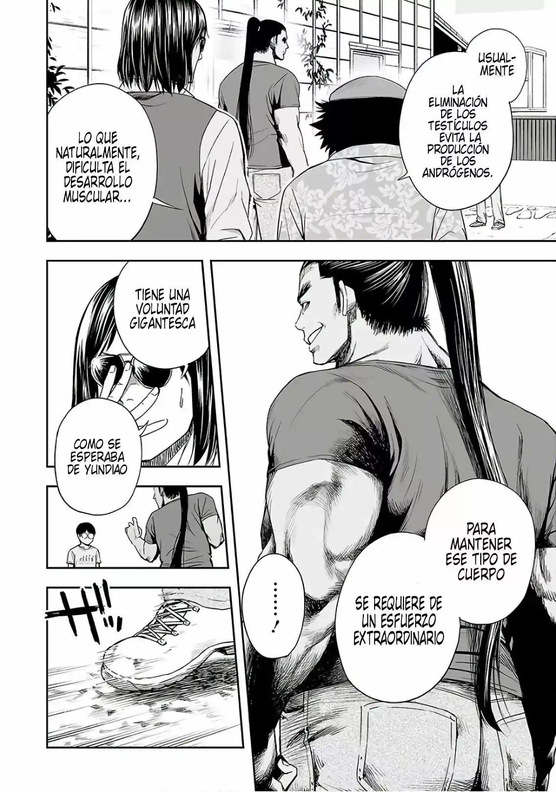 Página 4 — Capítulo 16 de Tsuyoshi: Daremo Katenai, Aitsu ni wa