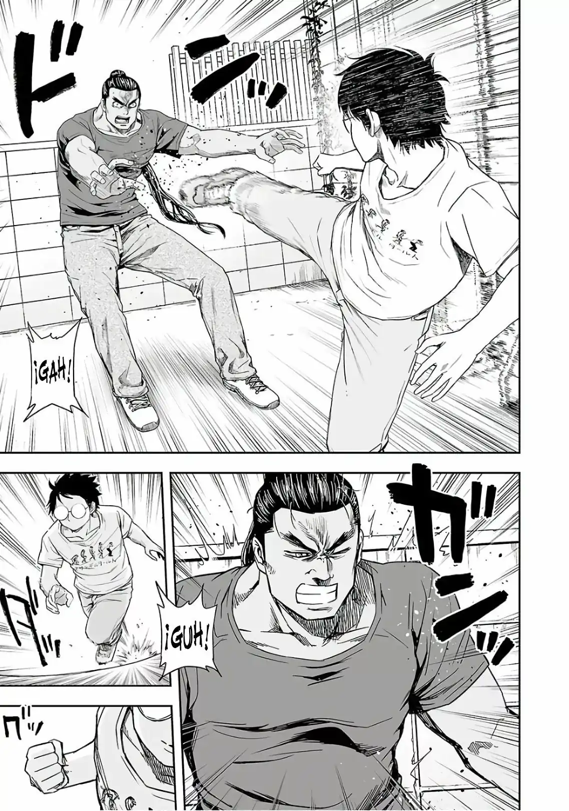 Página 9 — Capítulo 16 de Tsuyoshi: Daremo Katenai, Aitsu ni wa