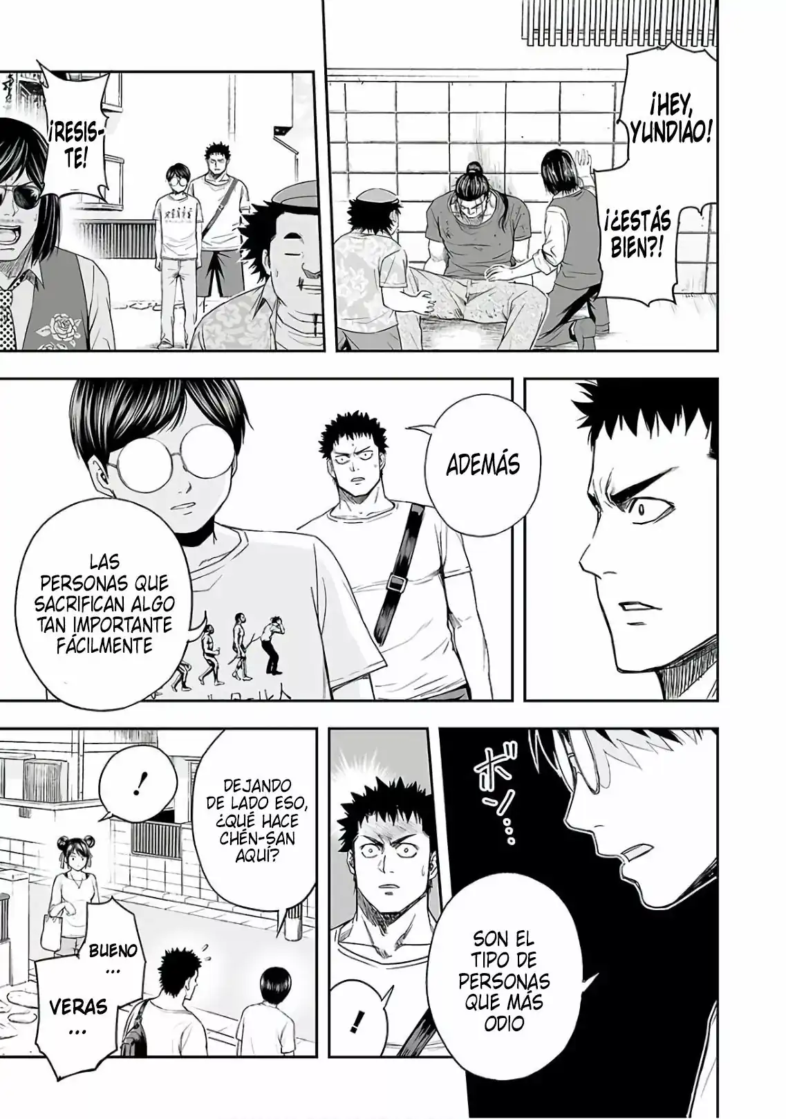 Página 17 — Capítulo 16 de Tsuyoshi: Daremo Katenai, Aitsu ni wa