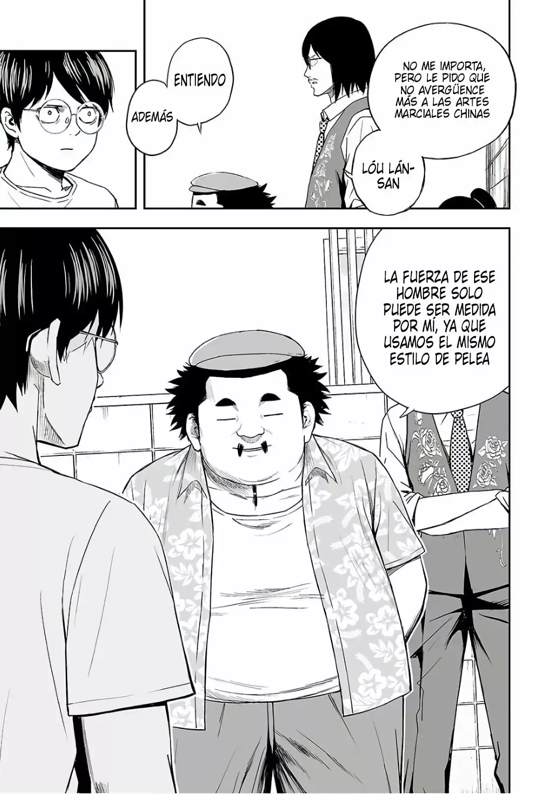 Página 19 — Capítulo 16 de Tsuyoshi: Daremo Katenai, Aitsu ni wa