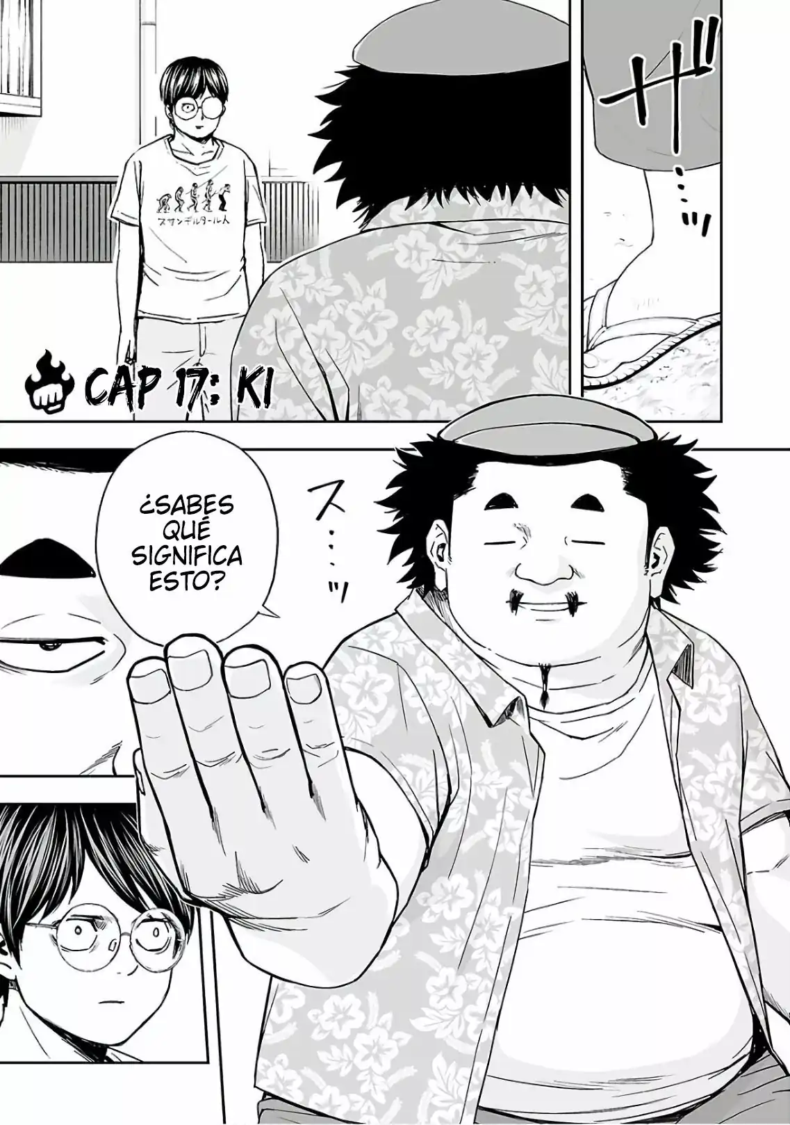 Página 1 — Capítulo 17 de Tsuyoshi: Daremo Katenai, Aitsu ni wa
