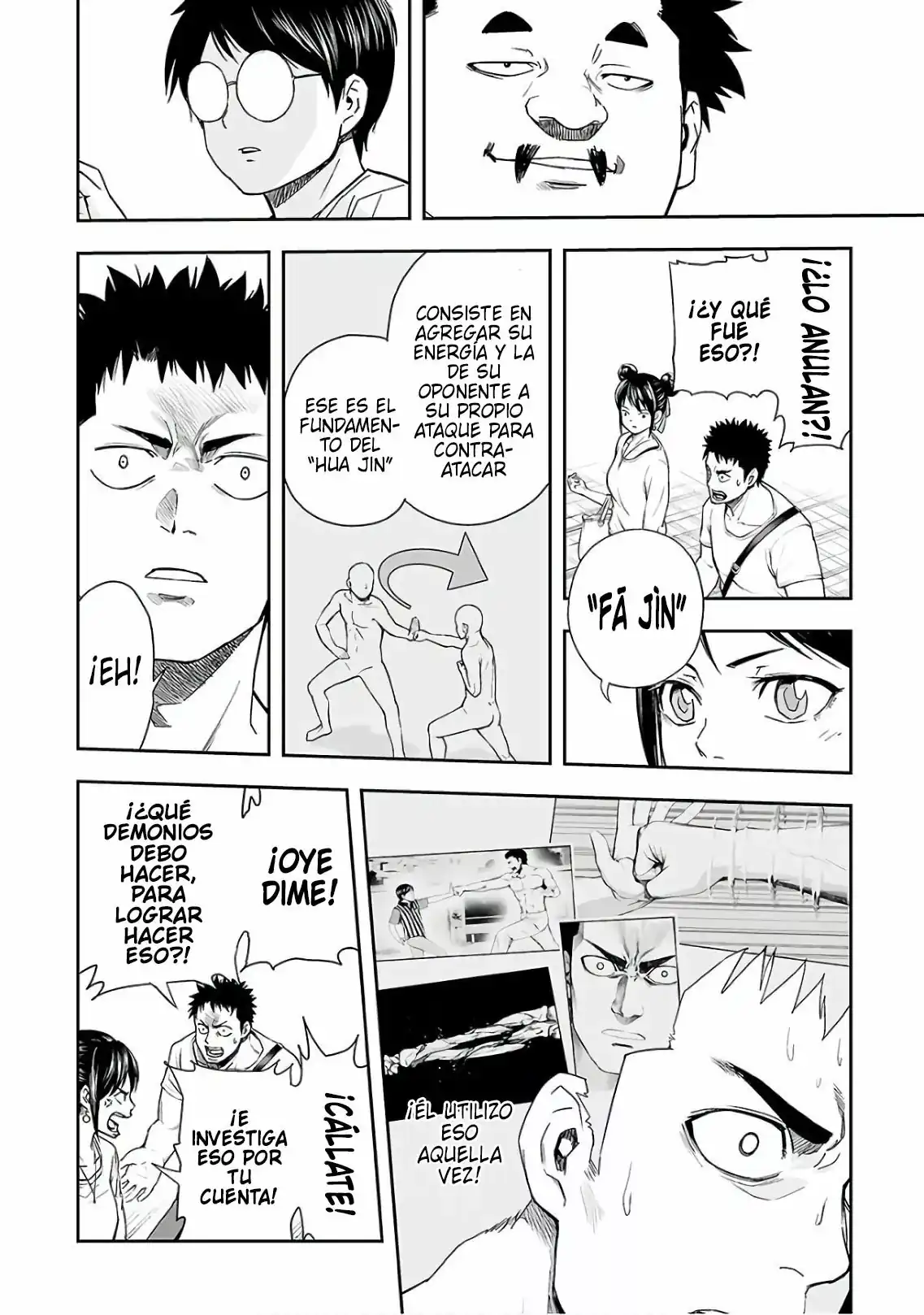 Página 8 — Capítulo 17 de Tsuyoshi: Daremo Katenai, Aitsu ni wa