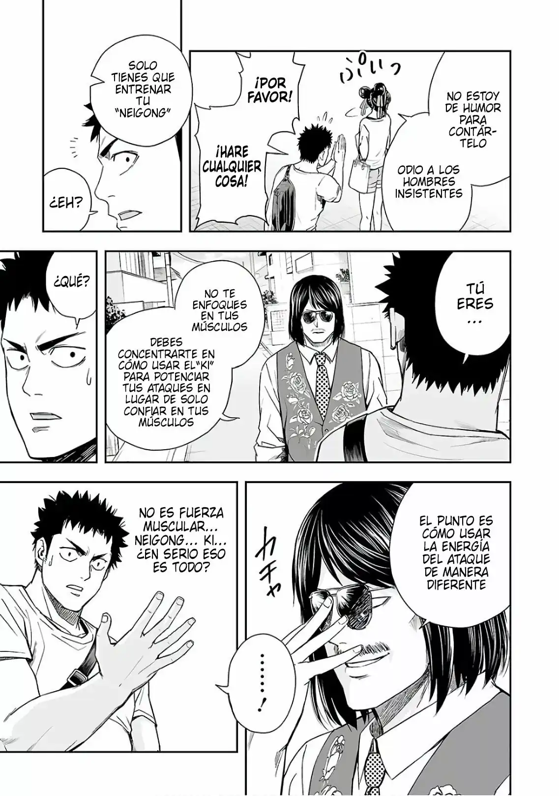 Página 9 — Capítulo 17 de Tsuyoshi: Daremo Katenai, Aitsu ni wa