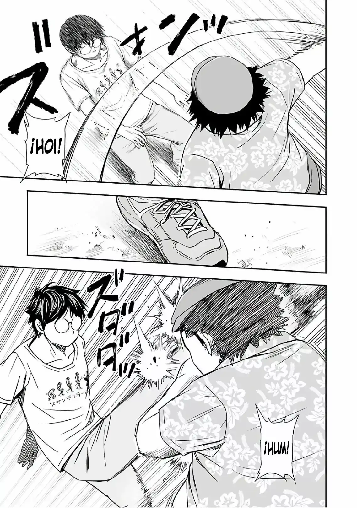 Página 13 — Capítulo 17 de Tsuyoshi: Daremo Katenai, Aitsu ni wa