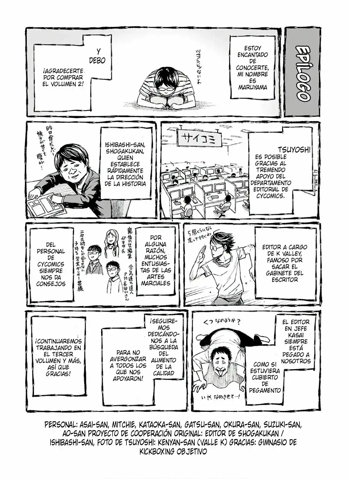 Página 21 — Capítulo 17 de Tsuyoshi: Daremo Katenai, Aitsu ni wa