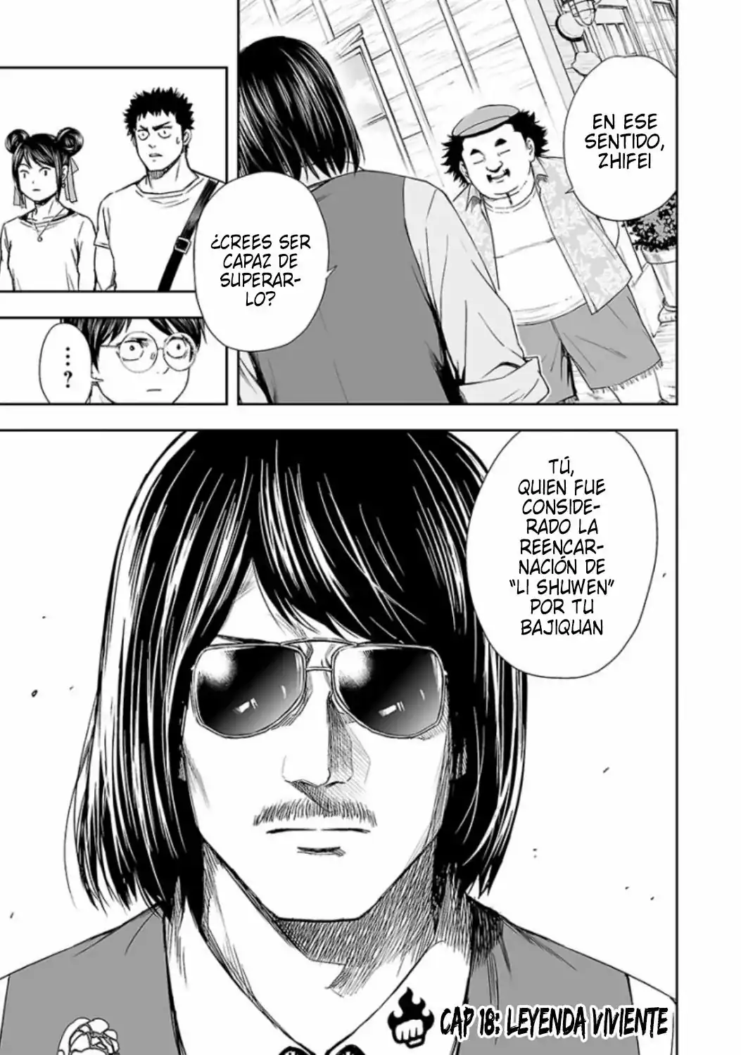 Página 2 — Capítulo 18 de Tsuyoshi: Daremo Katenai, Aitsu ni wa