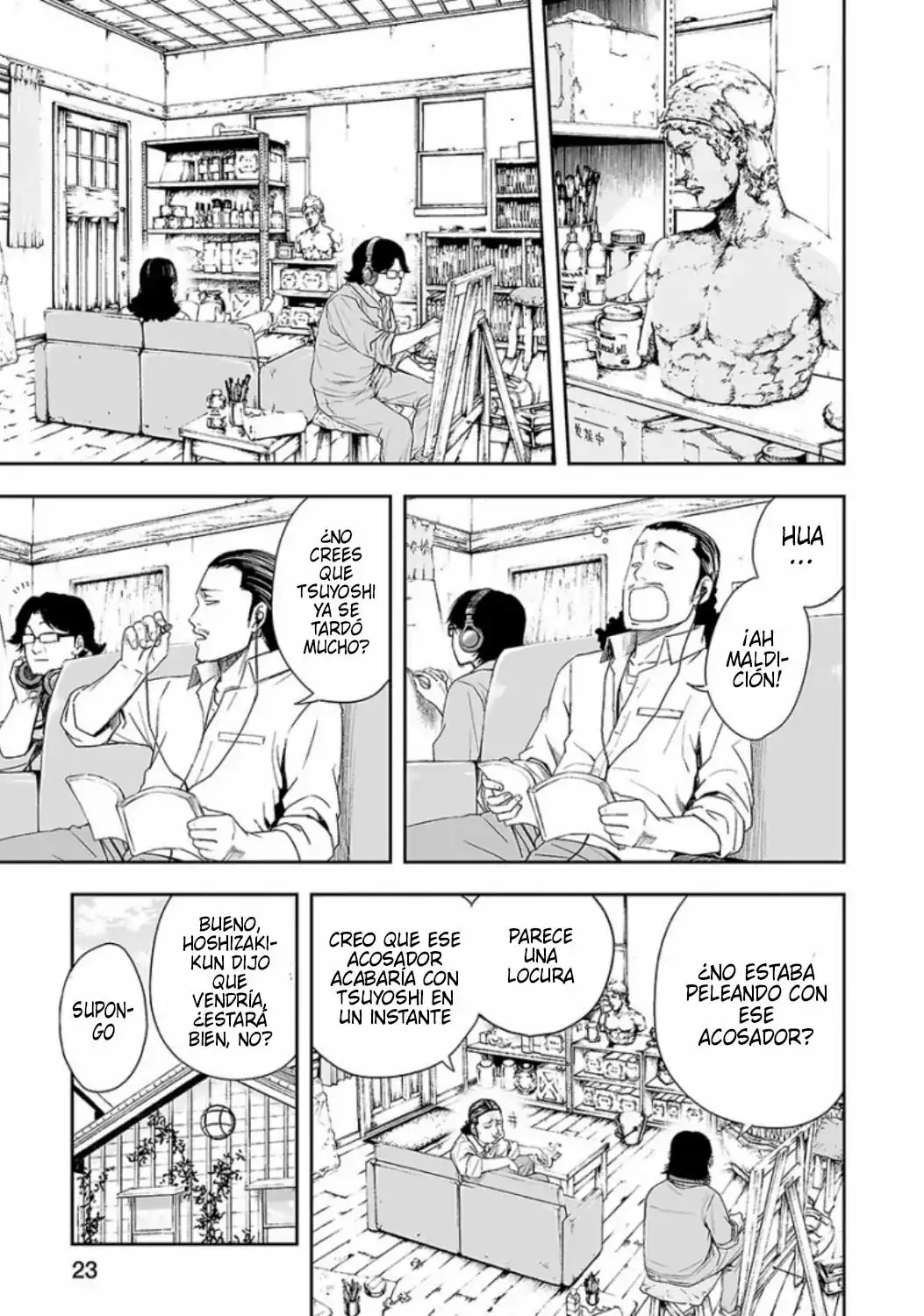 Página 1 — Capítulo 19 de Tsuyoshi: Daremo Katenai, Aitsu ni wa