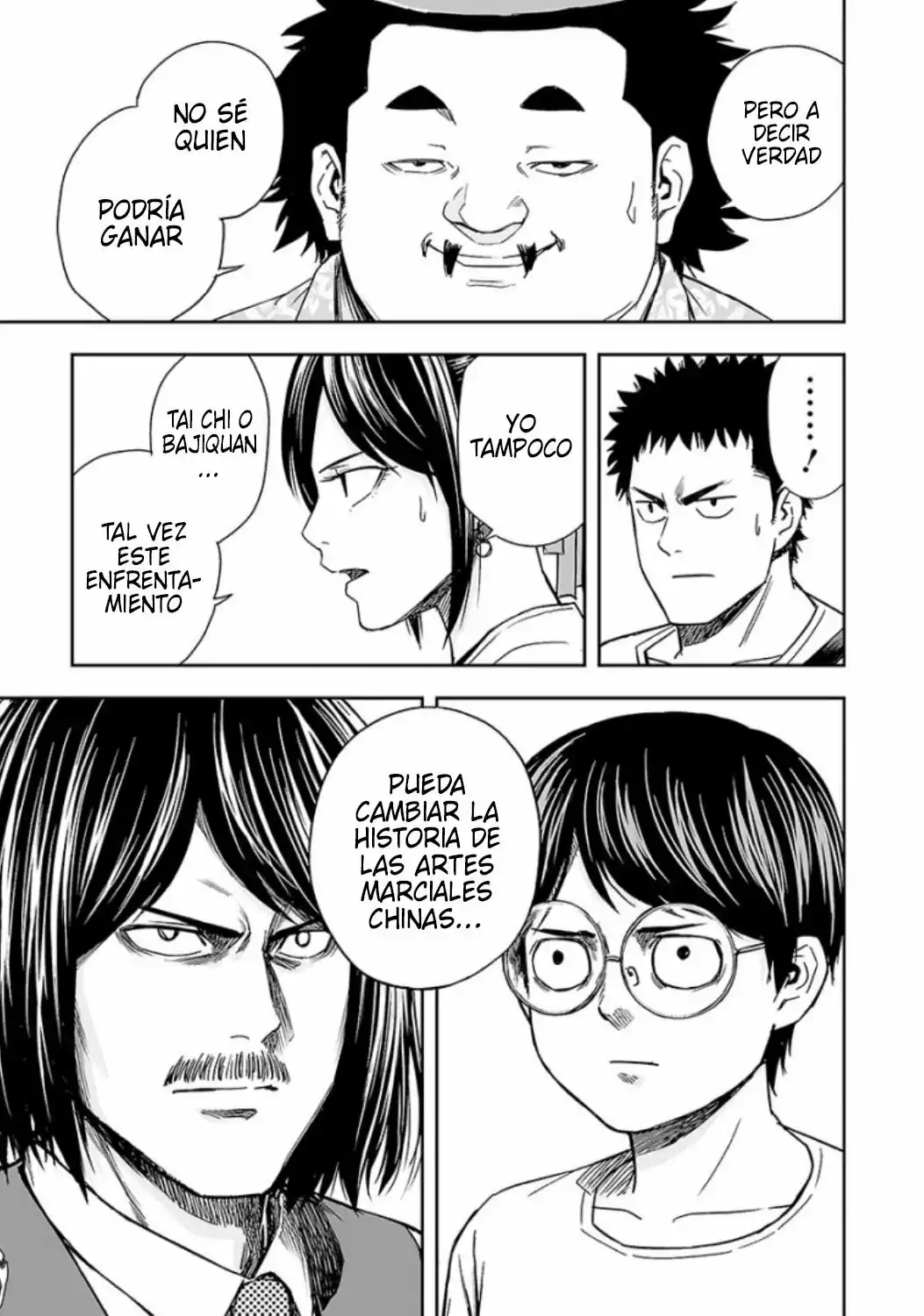 Página 3 — Capítulo 19 de Tsuyoshi: Daremo Katenai, Aitsu ni wa