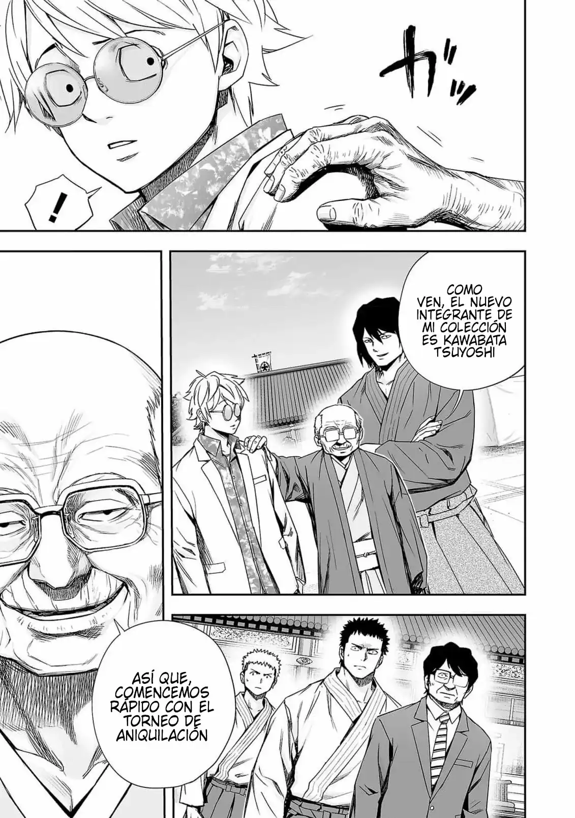 Página 13 — Capítulo 182 de Tsuyoshi: Daremo Katenai, Aitsu ni wa
