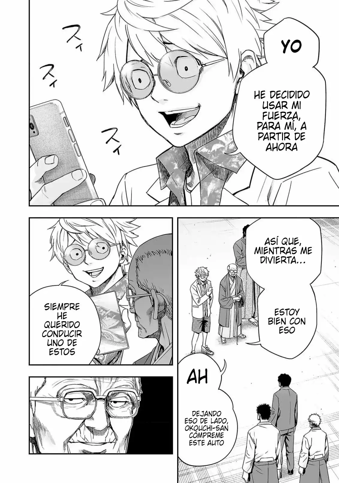 Página 8 — Capítulo 183 de Tsuyoshi: Daremo Katenai, Aitsu ni wa