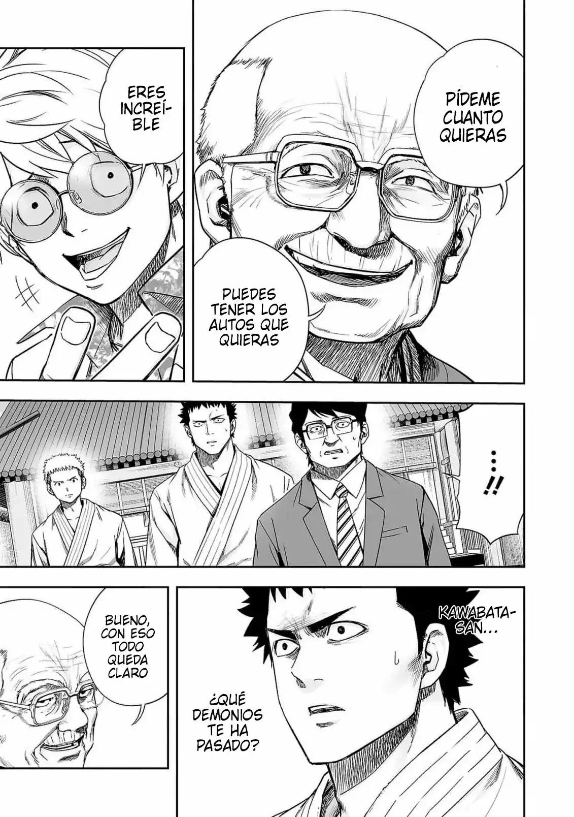 Página 9 — Capítulo 183 de Tsuyoshi: Daremo Katenai, Aitsu ni wa