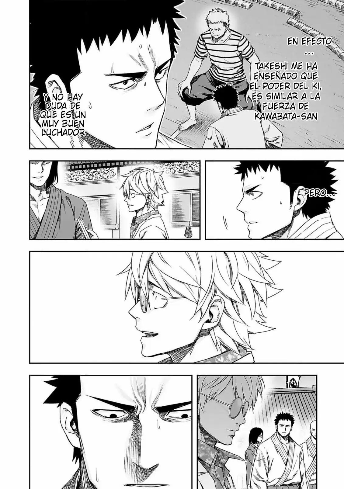 Página 6 — Capítulo 184 de Tsuyoshi: Daremo Katenai, Aitsu ni wa