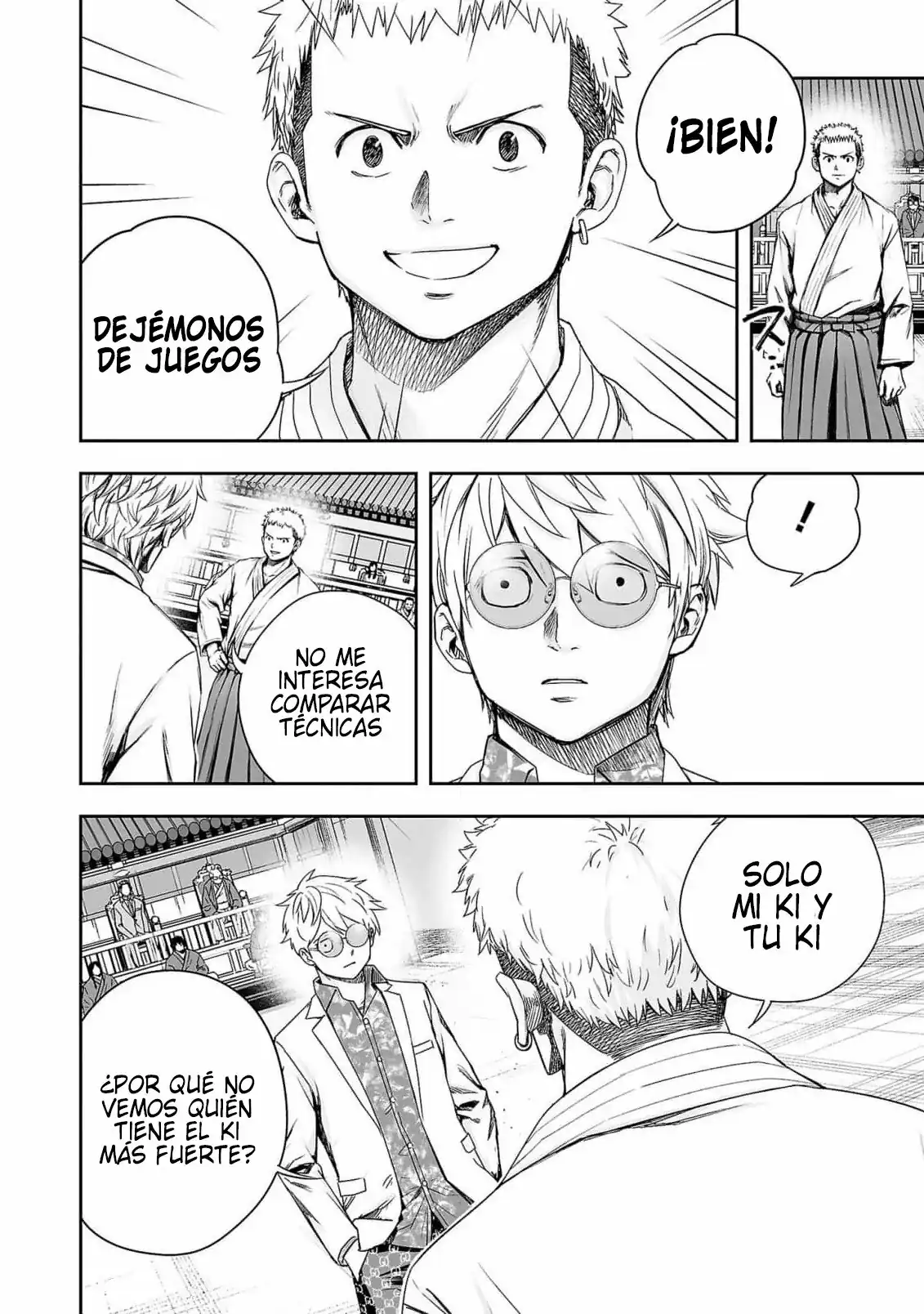 Página 9 — Capítulo 186 de Tsuyoshi: Daremo Katenai, Aitsu ni wa