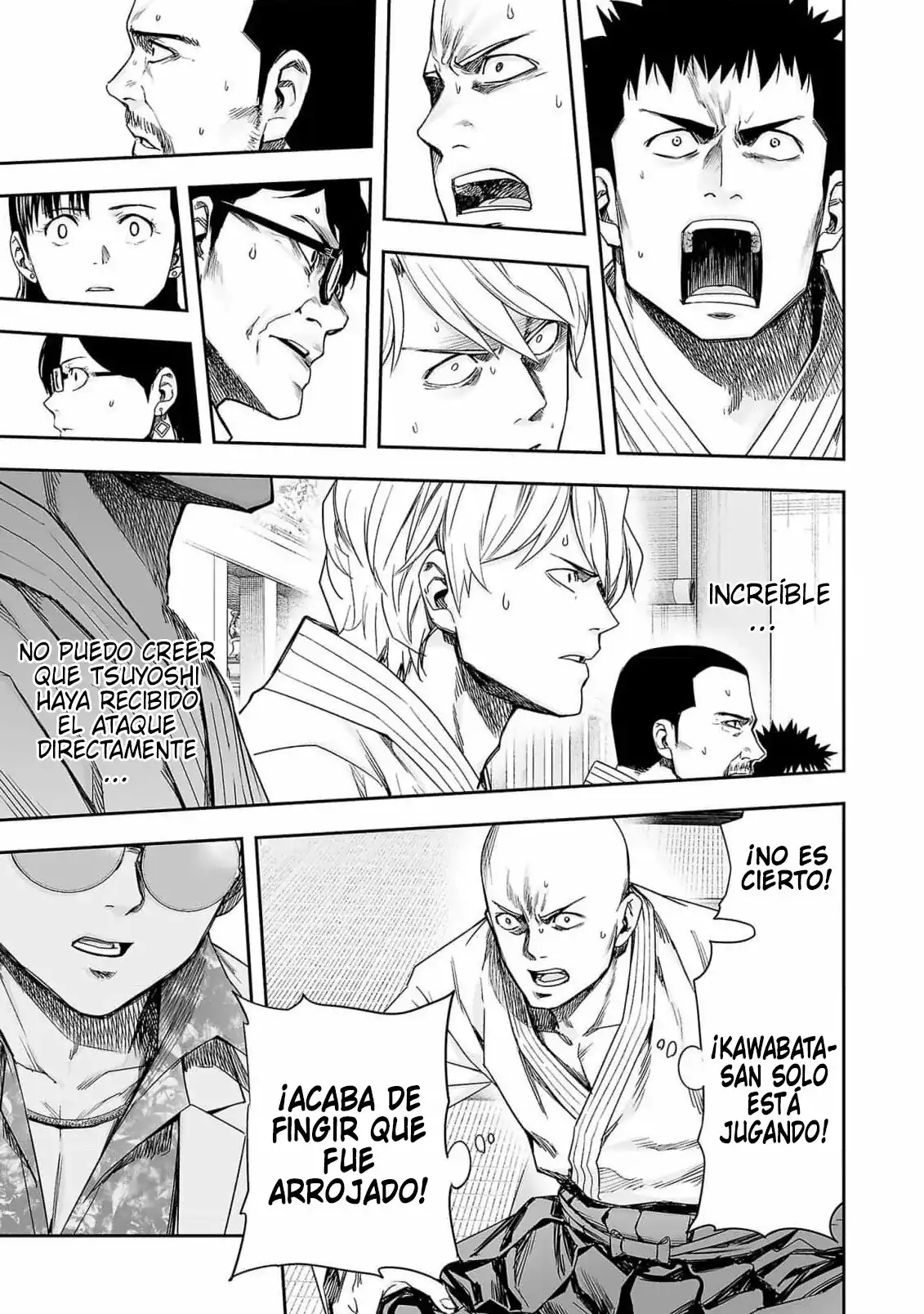 Página 12 — Capítulo 187 de Tsuyoshi: Daremo Katenai, Aitsu ni wa