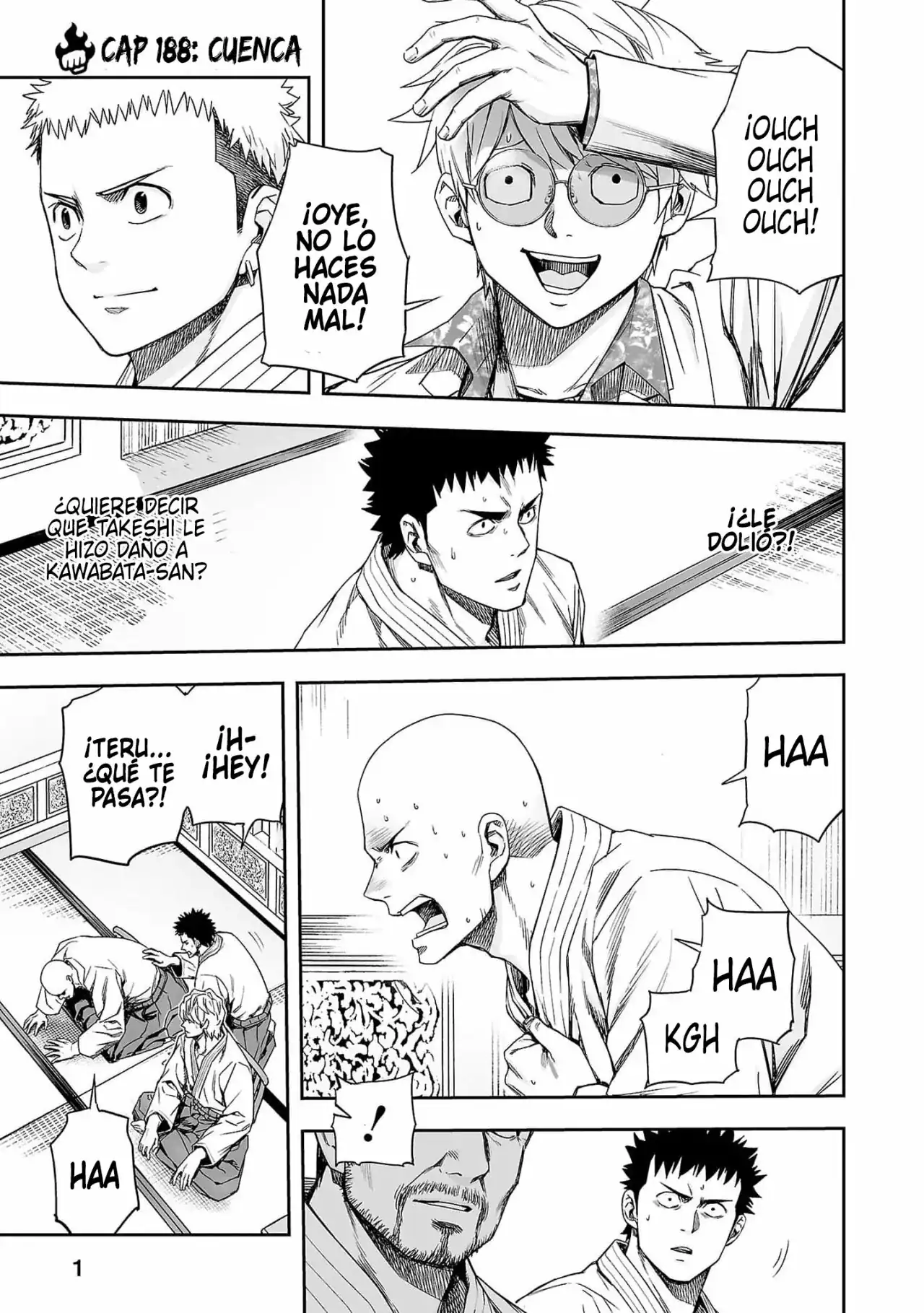 Página 2 — Capítulo 188 de Tsuyoshi: Daremo Katenai, Aitsu ni wa