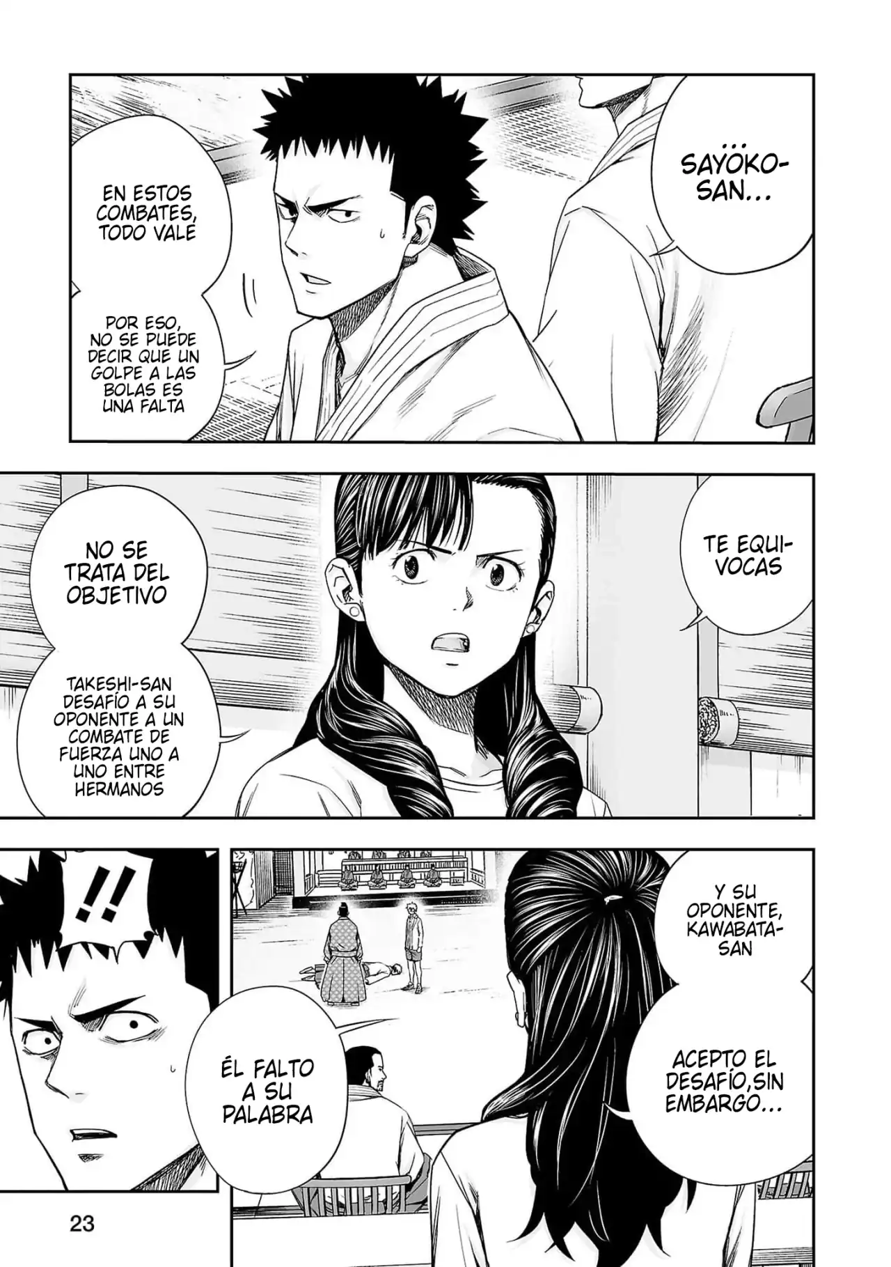 Página 5 — Capítulo 189 de Tsuyoshi: Daremo Katenai, Aitsu ni wa