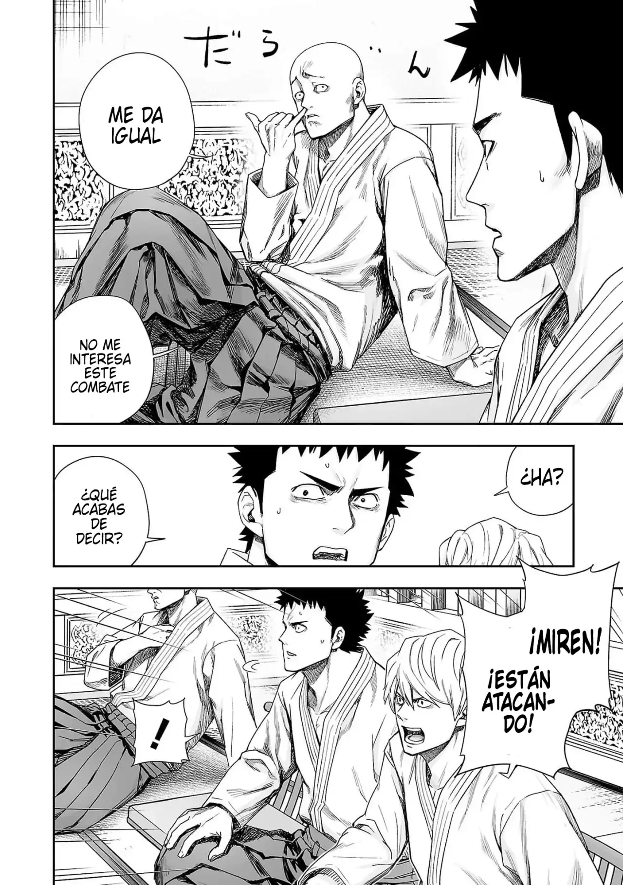 Página 4 — Capítulo 190 de Tsuyoshi: Daremo Katenai, Aitsu ni wa