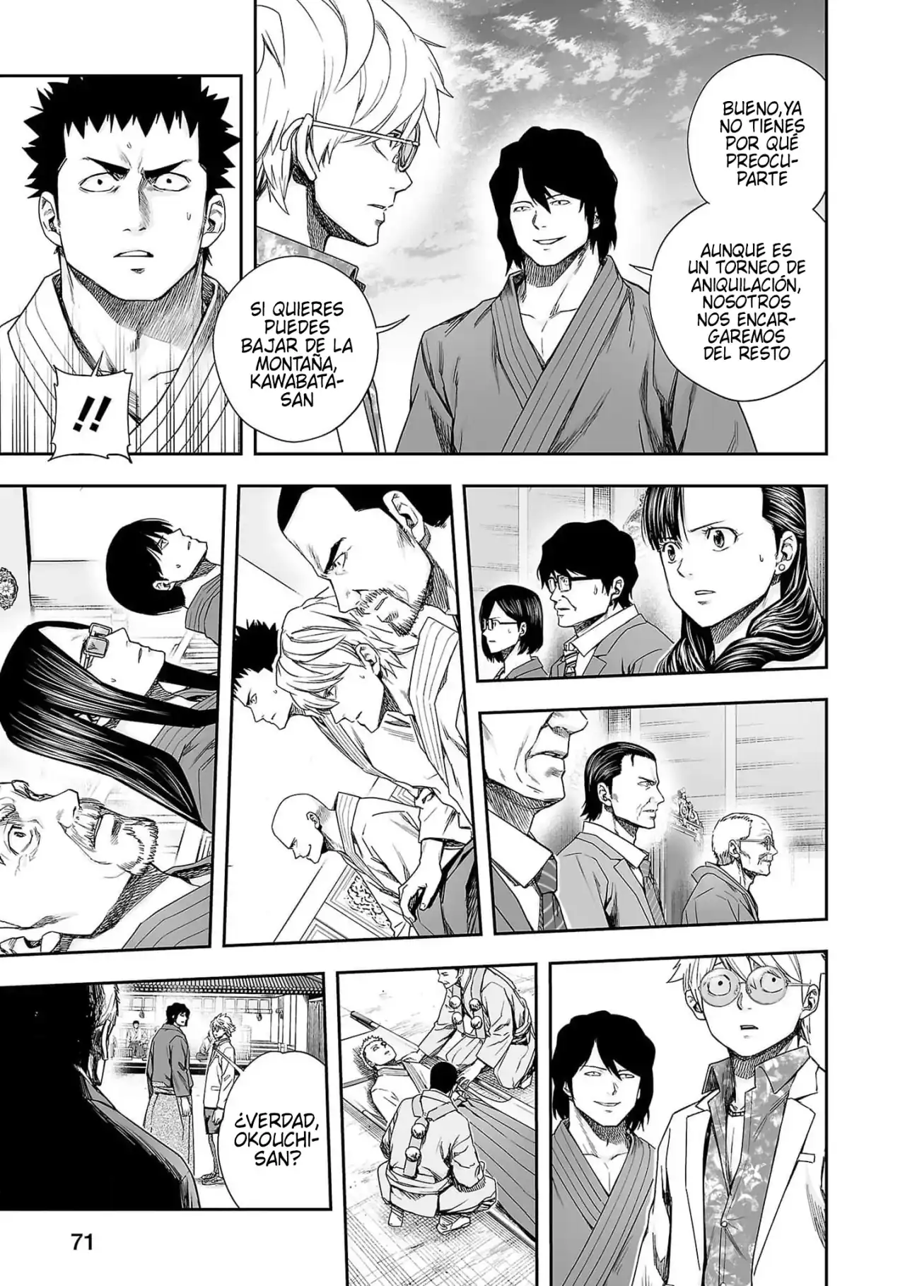 Página 9 — Capítulo 191 de Tsuyoshi: Daremo Katenai, Aitsu ni wa