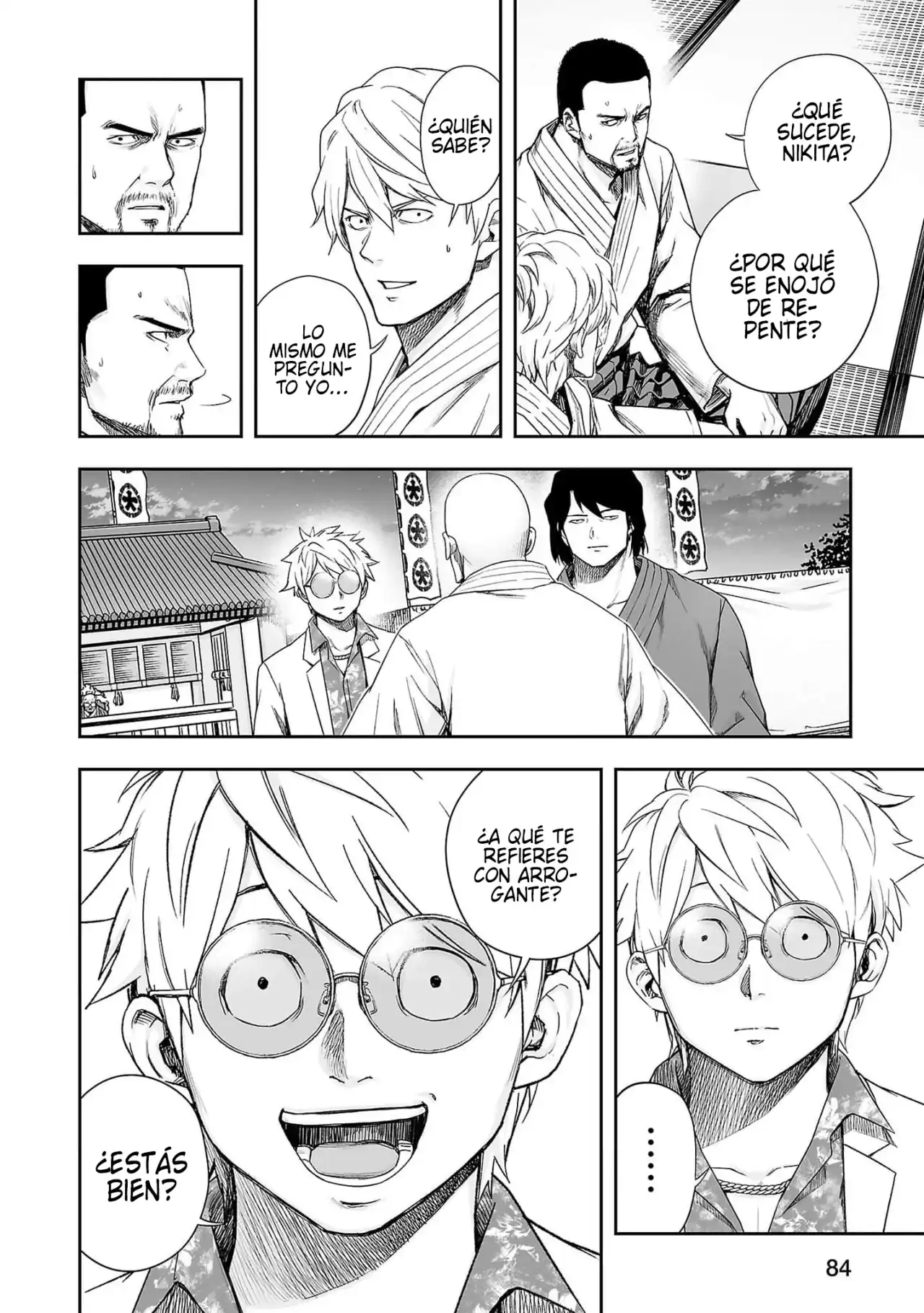 Página 8 — Capítulo 192 de Tsuyoshi: Daremo Katenai, Aitsu ni wa