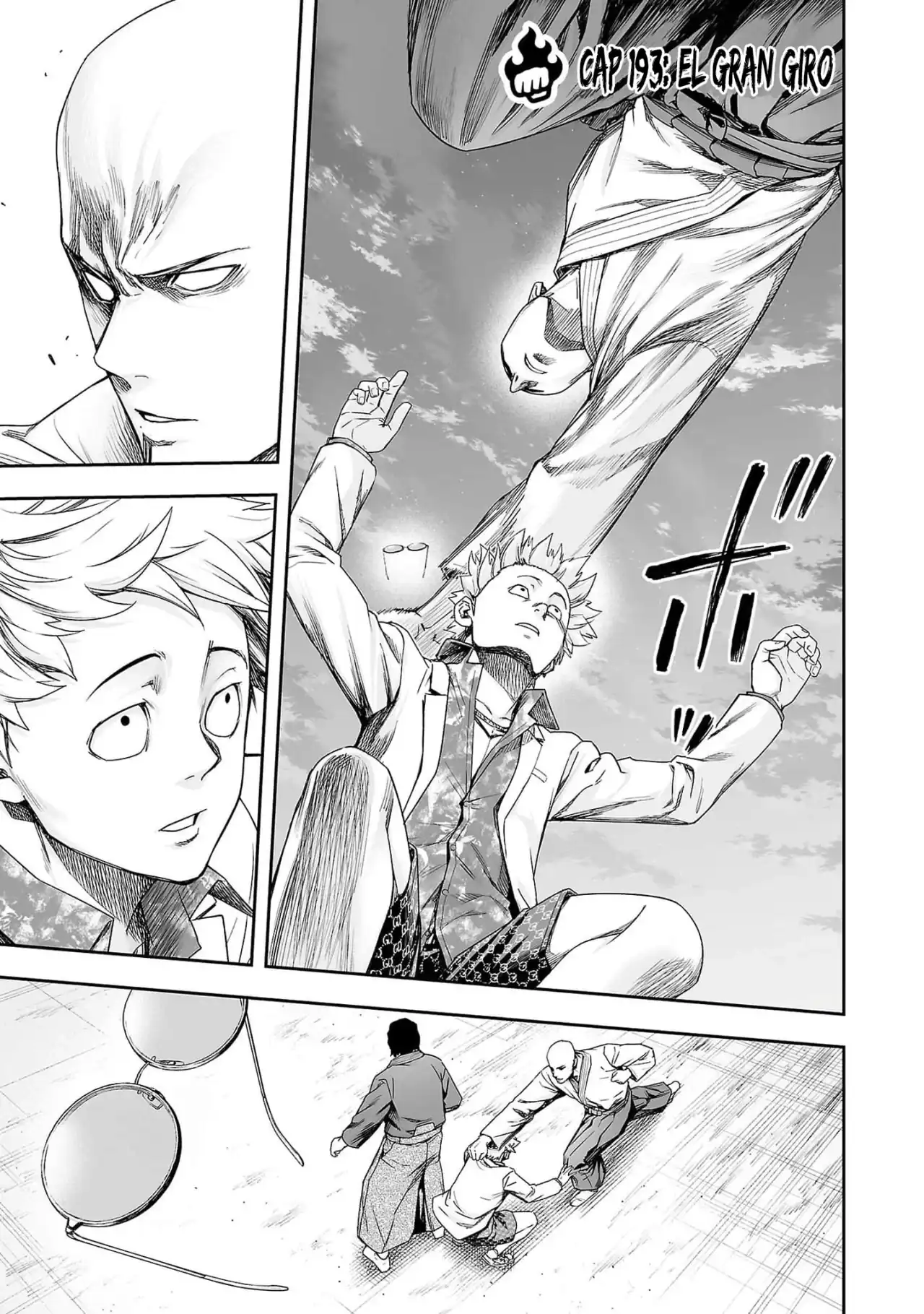 Página 1 — Capítulo 193 de Tsuyoshi: Daremo Katenai, Aitsu ni wa