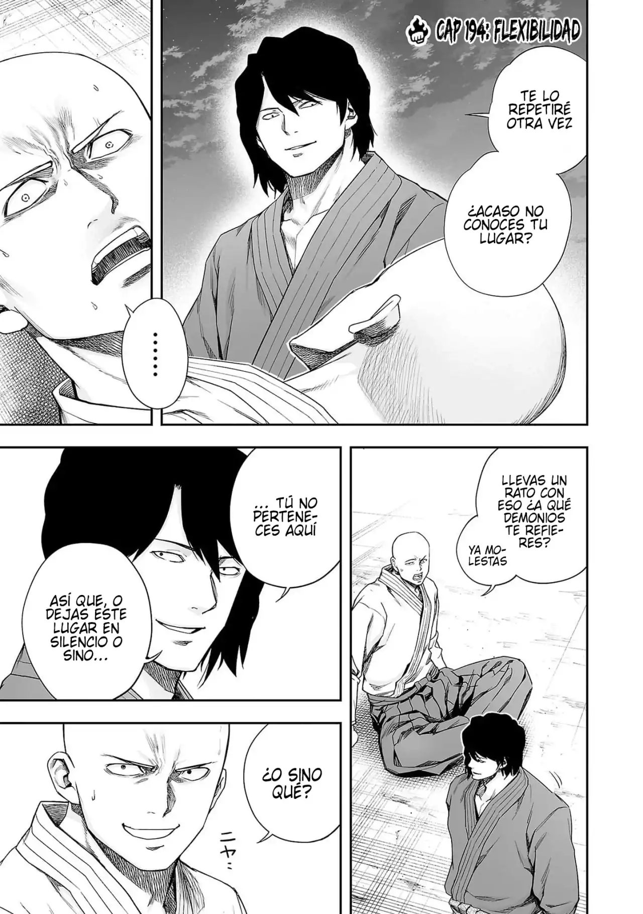 Página 1 — Capítulo 194 de Tsuyoshi: Daremo Katenai, Aitsu ni wa