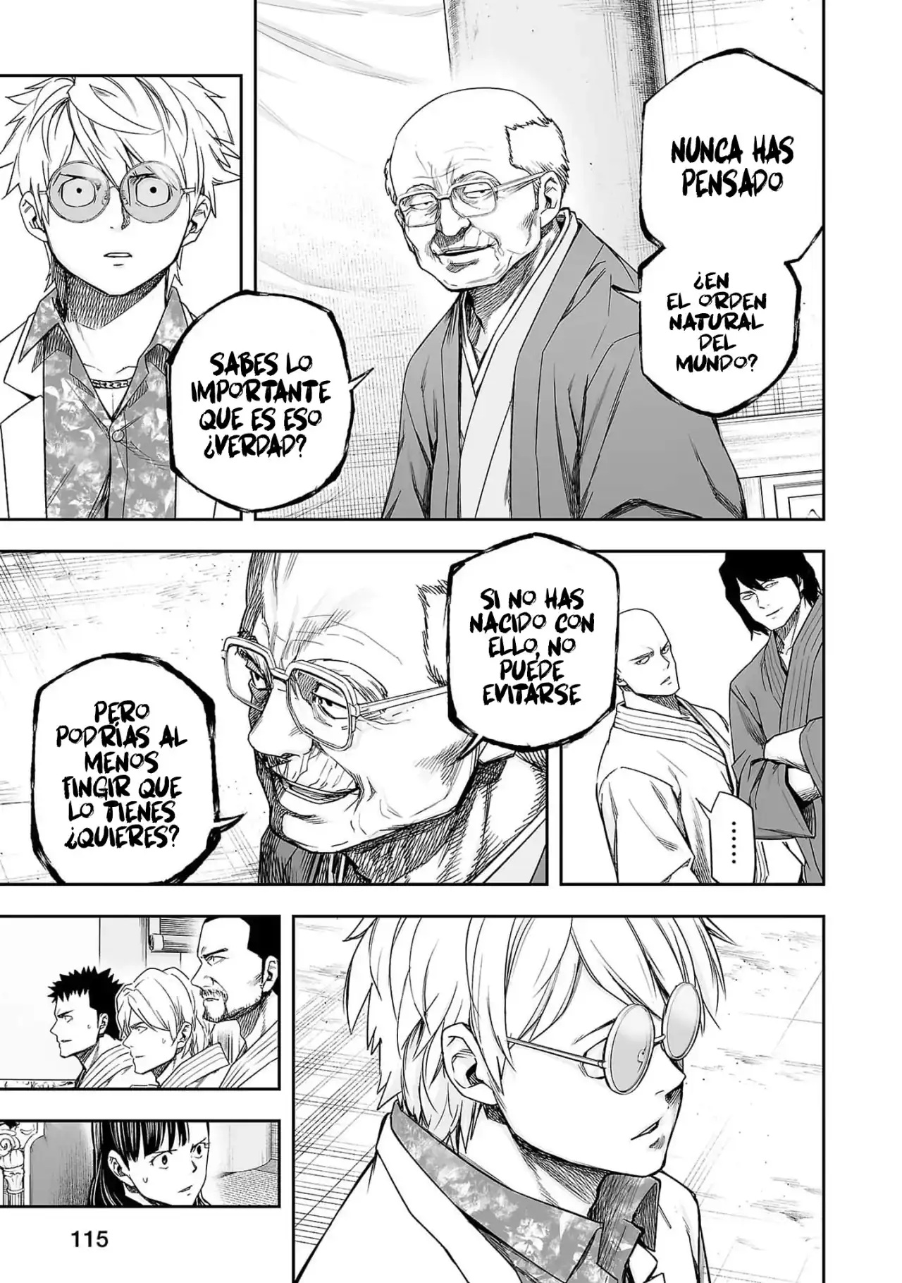 Página 7 — Capítulo 194 de Tsuyoshi: Daremo Katenai, Aitsu ni wa