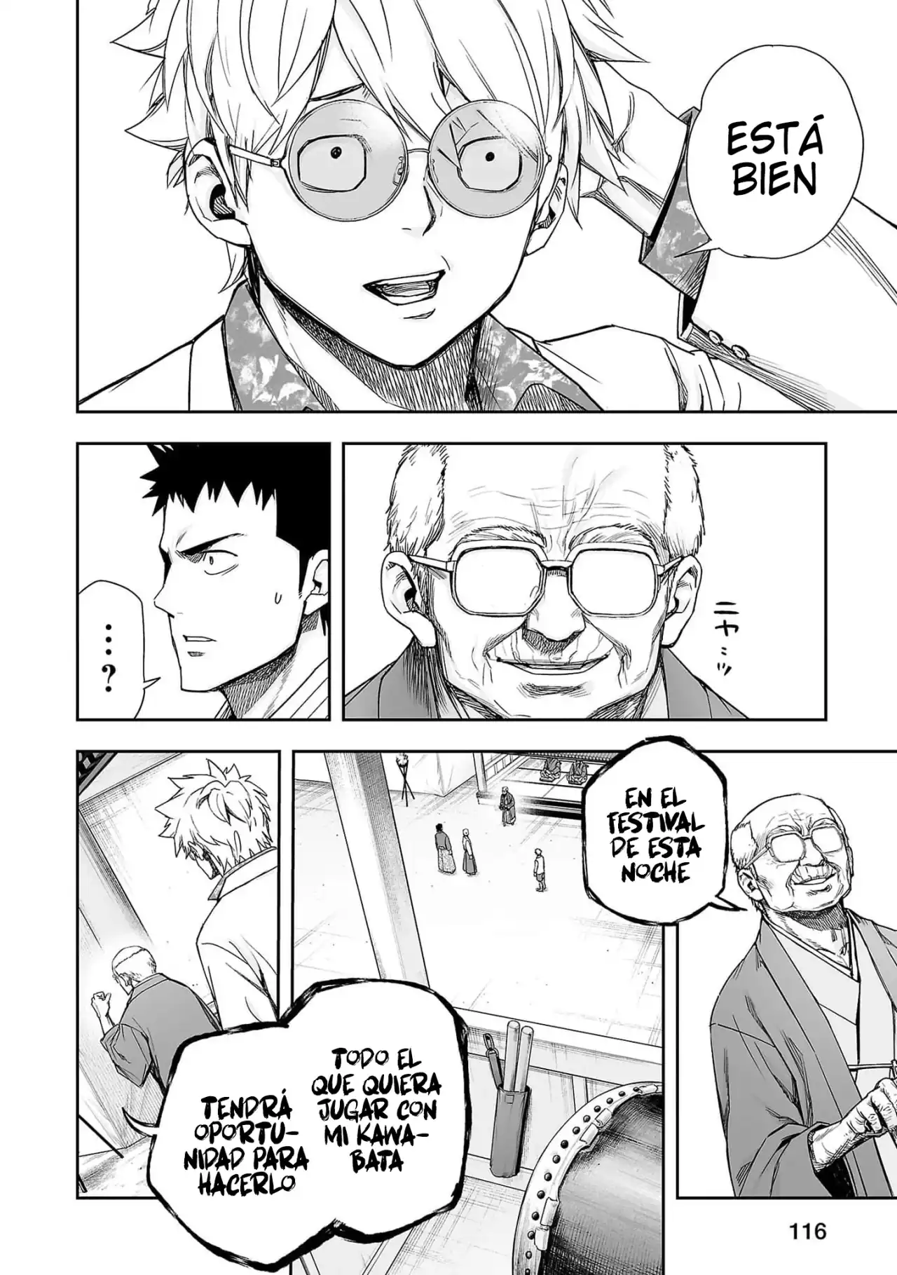 Página 8 — Capítulo 194 de Tsuyoshi: Daremo Katenai, Aitsu ni wa