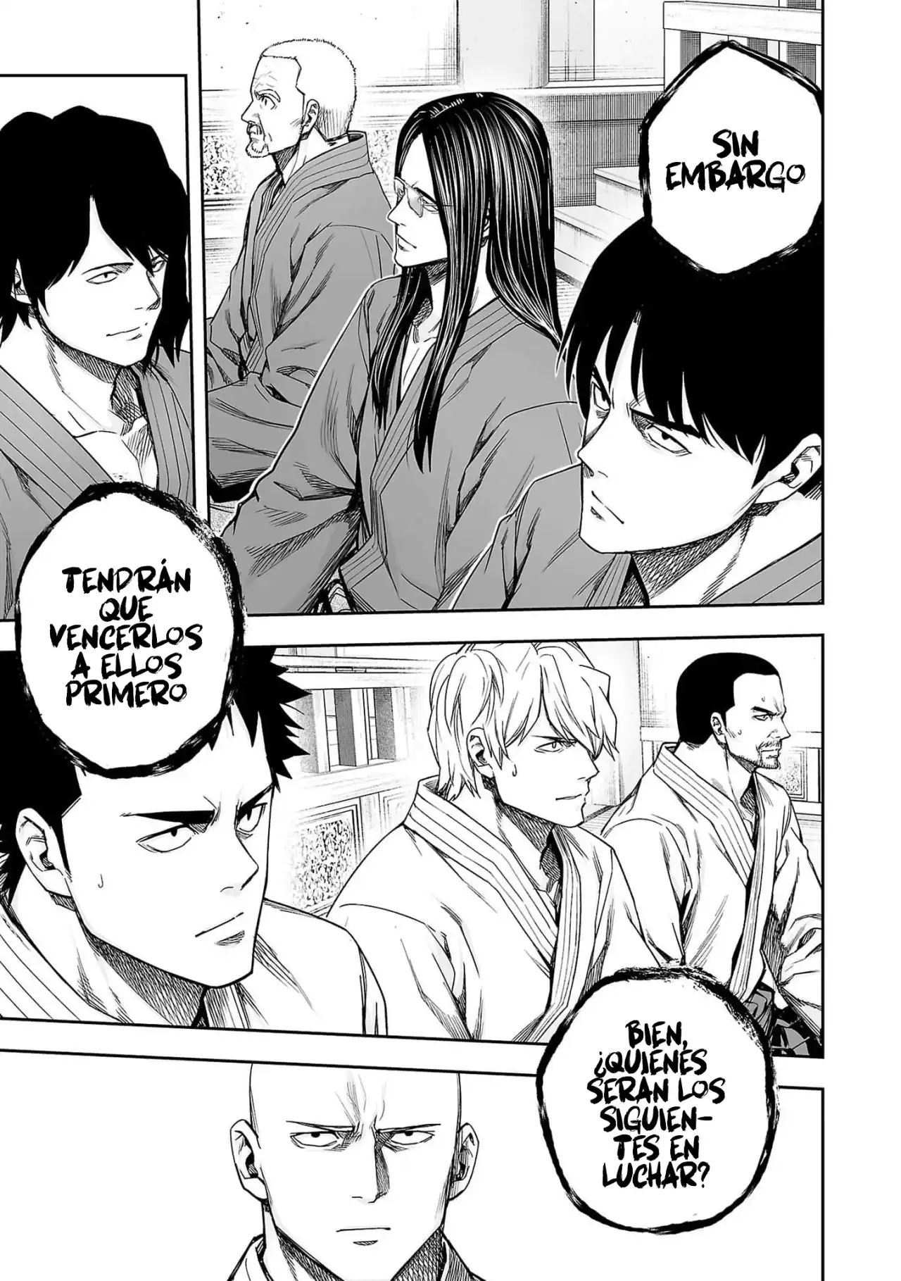 Página 9 — Capítulo 194 de Tsuyoshi: Daremo Katenai, Aitsu ni wa