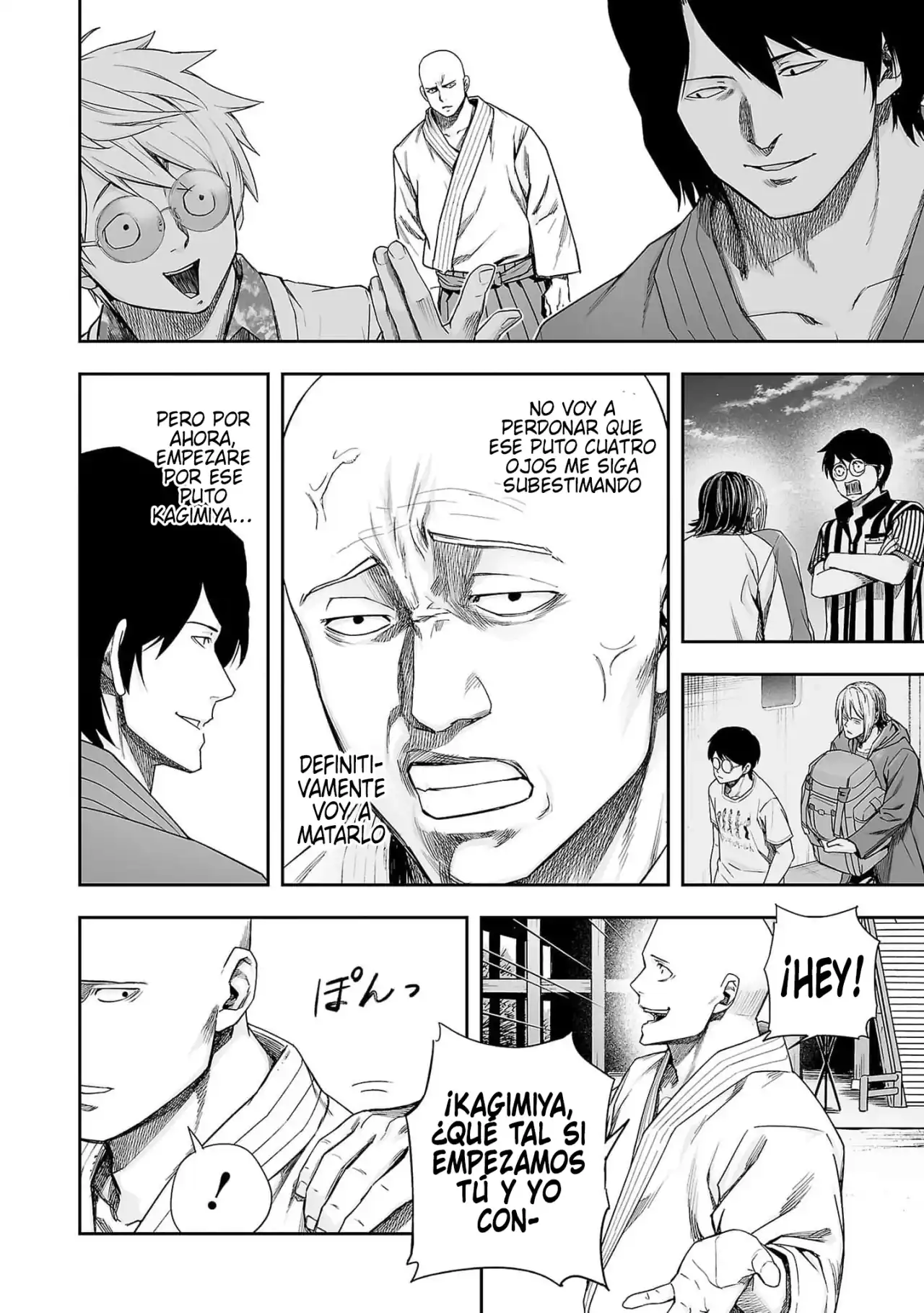Página 4 — Capítulo 195 de Tsuyoshi: Daremo Katenai, Aitsu ni wa