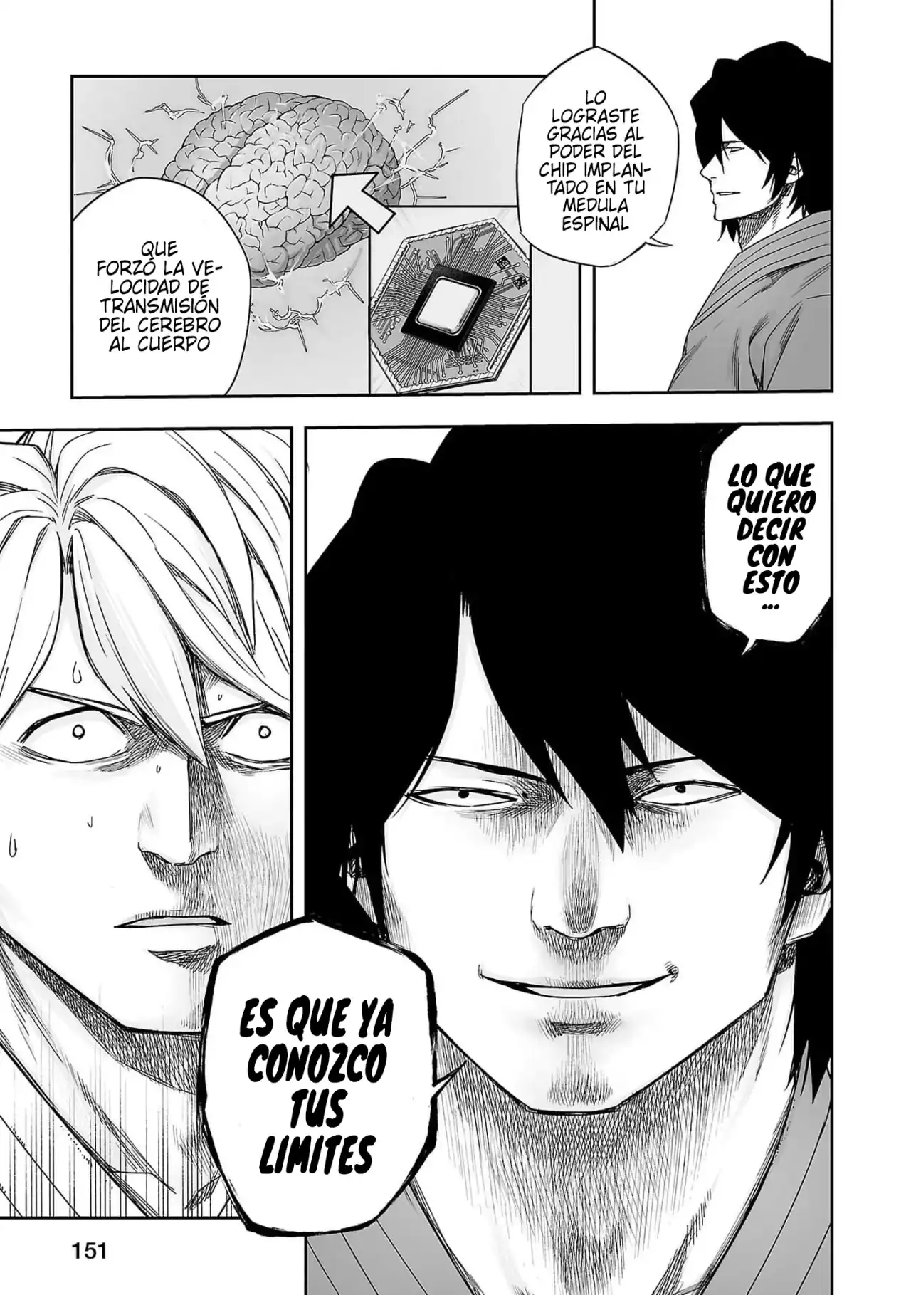 Página 14 — Capítulo 196 de Tsuyoshi: Daremo Katenai, Aitsu ni wa