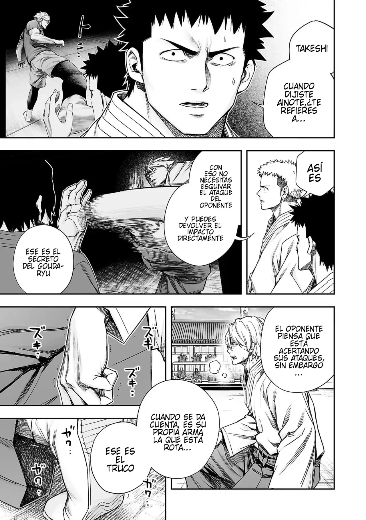 Página 14 — Capítulo 197 de Tsuyoshi: Daremo Katenai, Aitsu ni wa