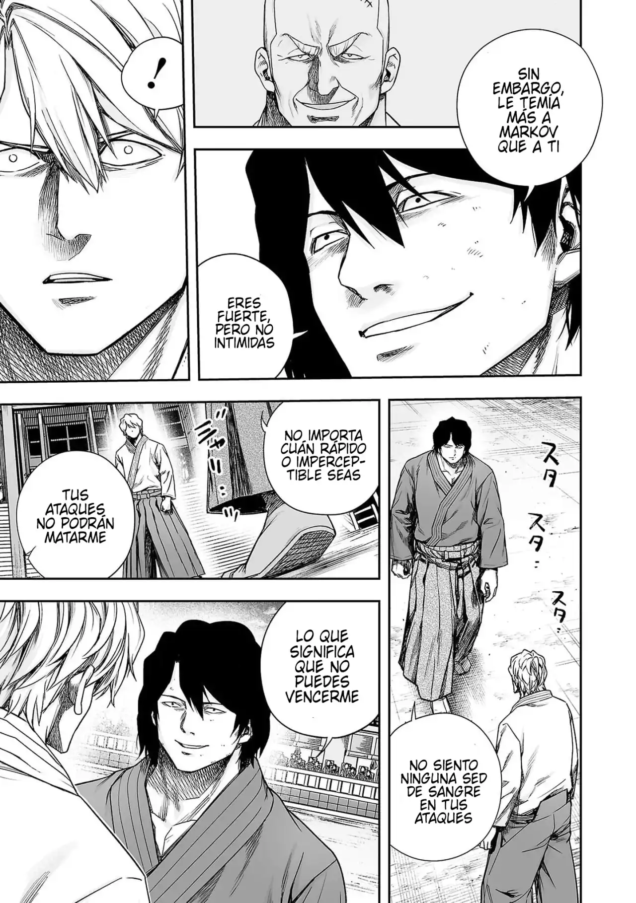 Página 8 — Capítulo 198 de Tsuyoshi: Daremo Katenai, Aitsu ni wa