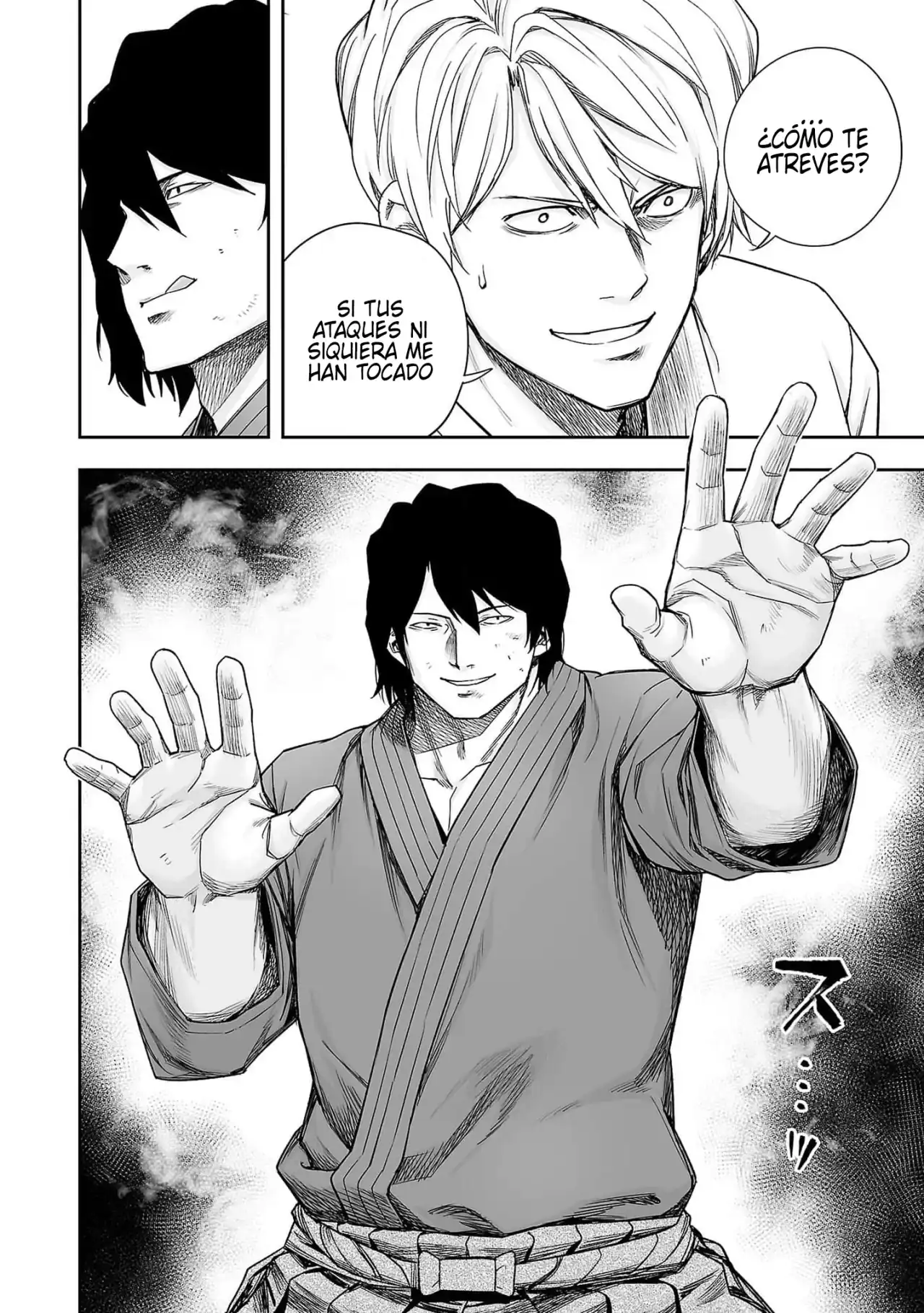 Página 9 — Capítulo 198 de Tsuyoshi: Daremo Katenai, Aitsu ni wa