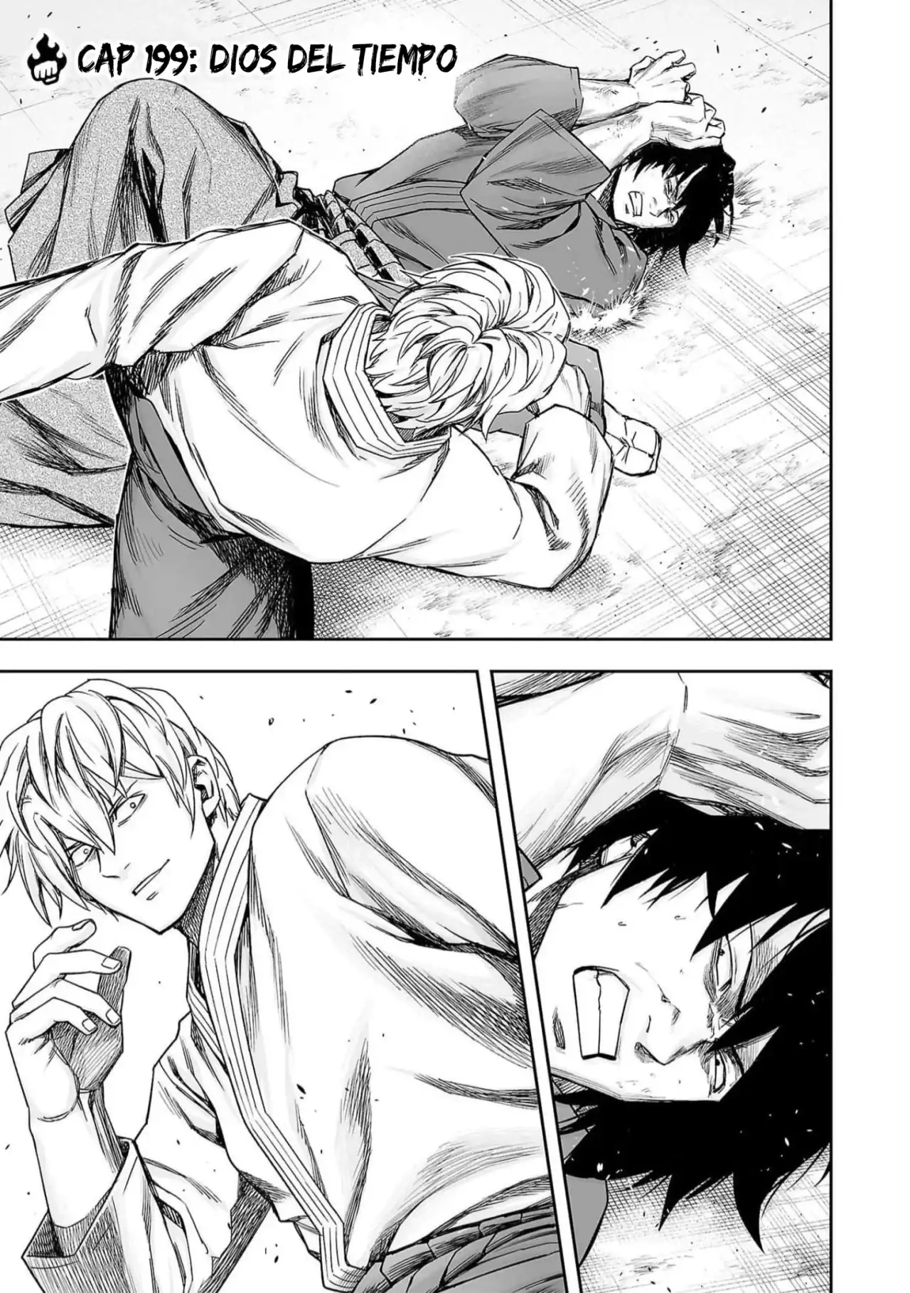 Página 3 — Capítulo 199 de Tsuyoshi: Daremo Katenai, Aitsu ni wa