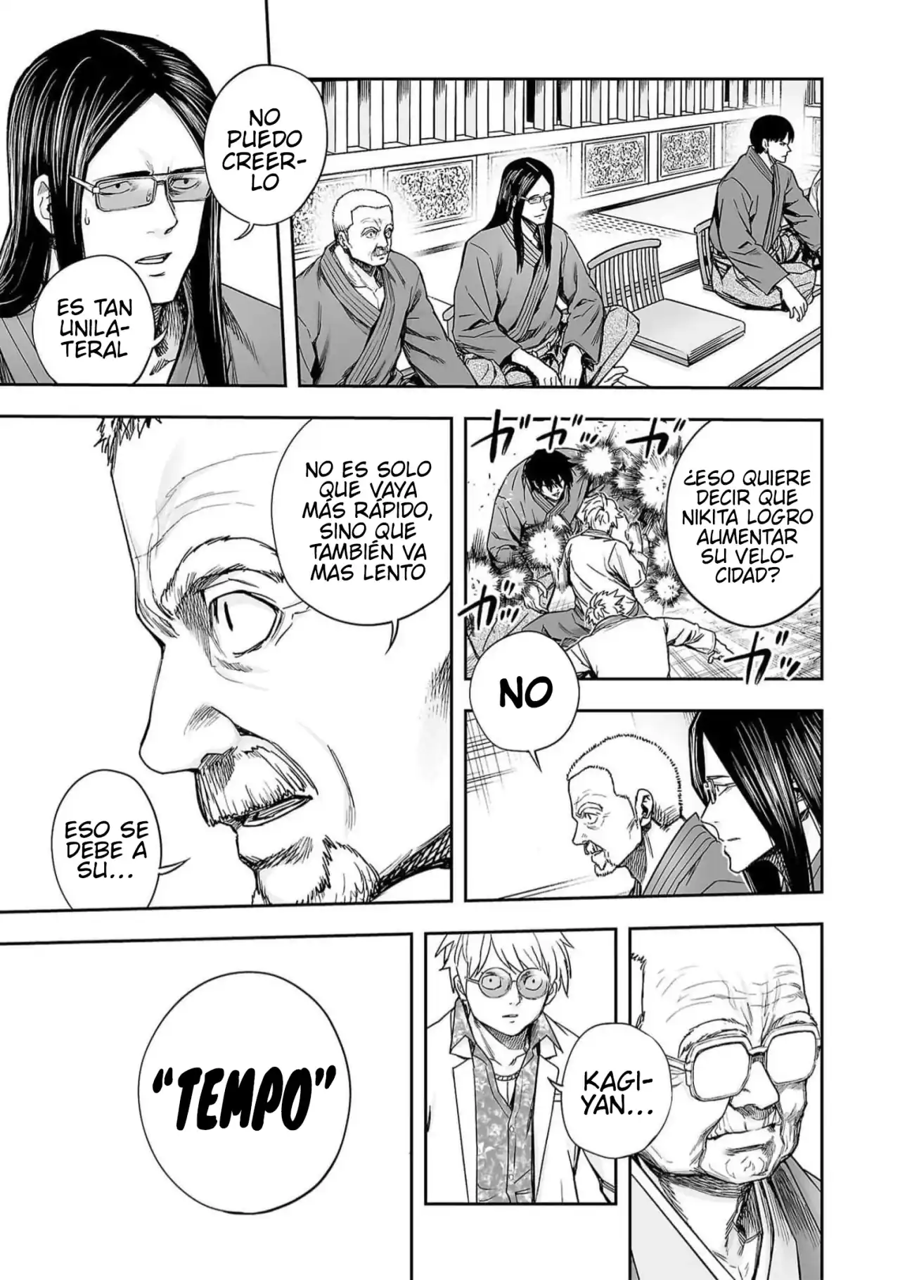 Página 11 — Capítulo 199 de Tsuyoshi: Daremo Katenai, Aitsu ni wa