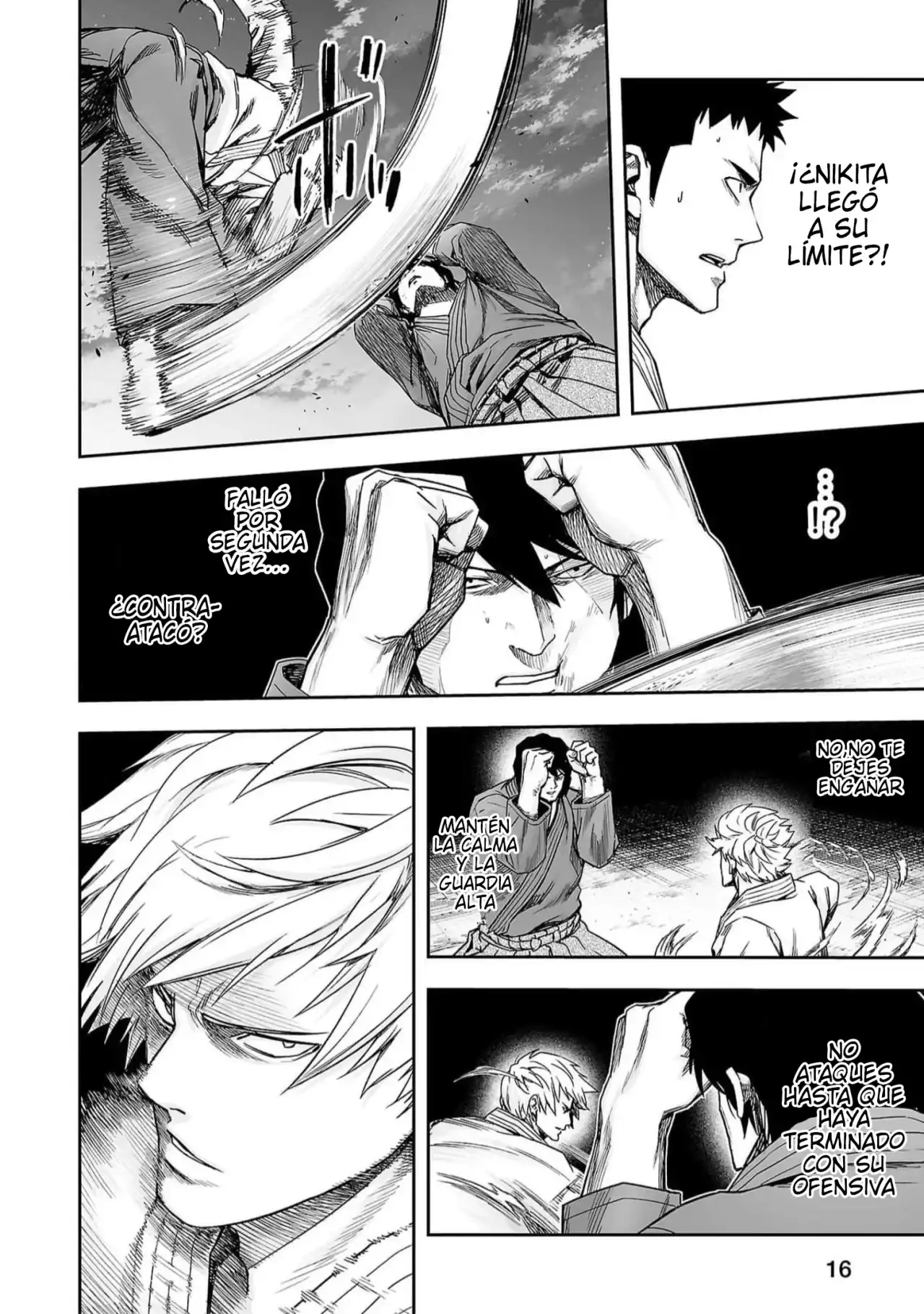 Página 16 — Capítulo 199 de Tsuyoshi: Daremo Katenai, Aitsu ni wa