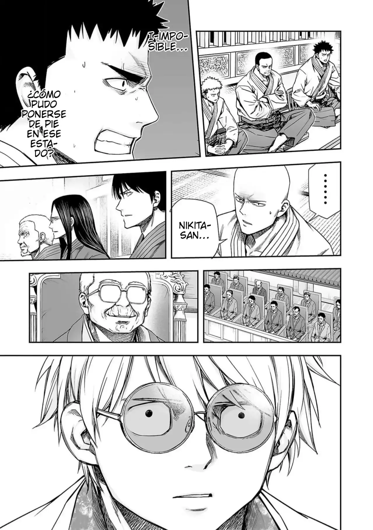 Página 12 — Capítulo 200 de Tsuyoshi: Daremo Katenai, Aitsu ni wa