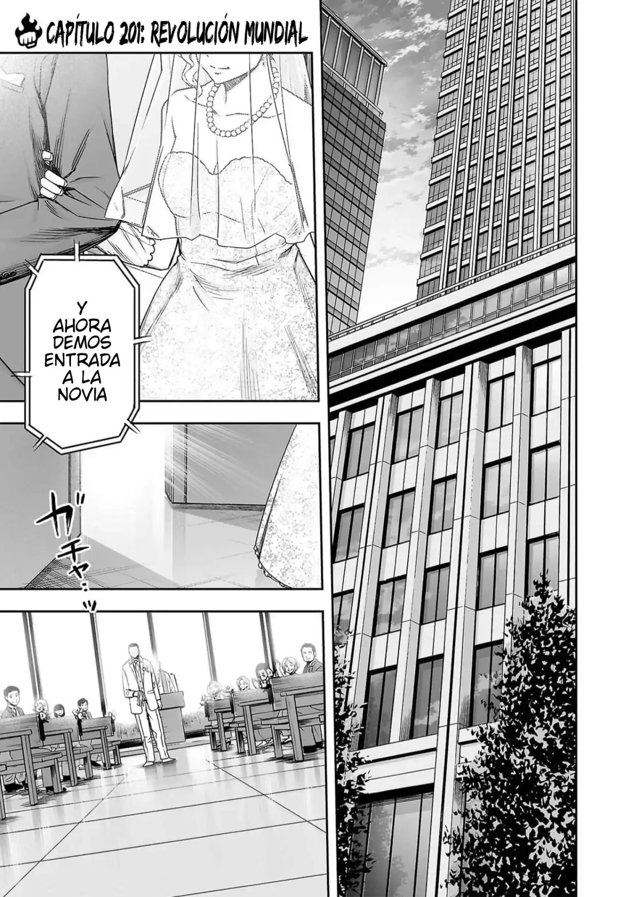 Página 1 — Capítulo 201 de Tsuyoshi: Daremo Katenai, Aitsu ni wa