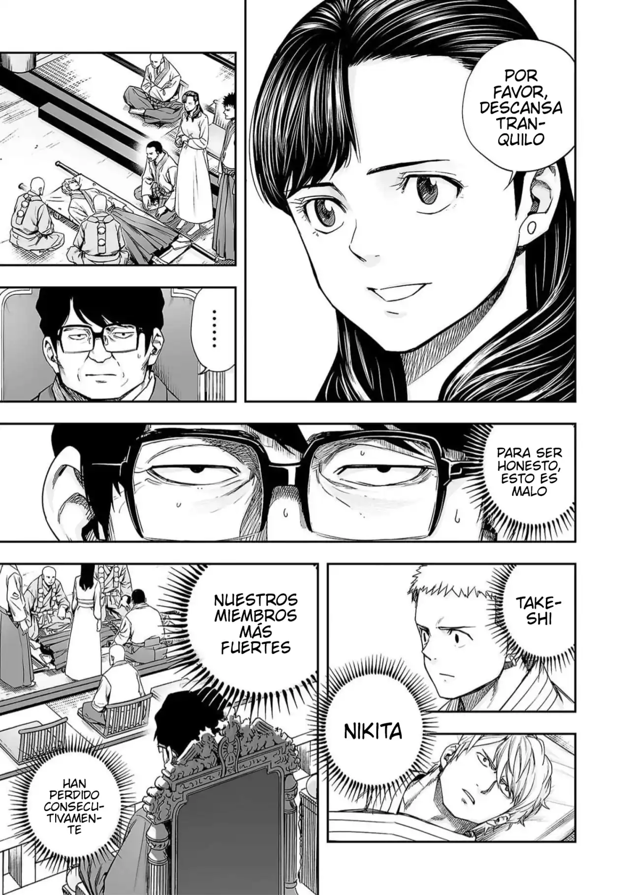 Página 3 — Capítulo 202 de Tsuyoshi: Daremo Katenai, Aitsu ni wa