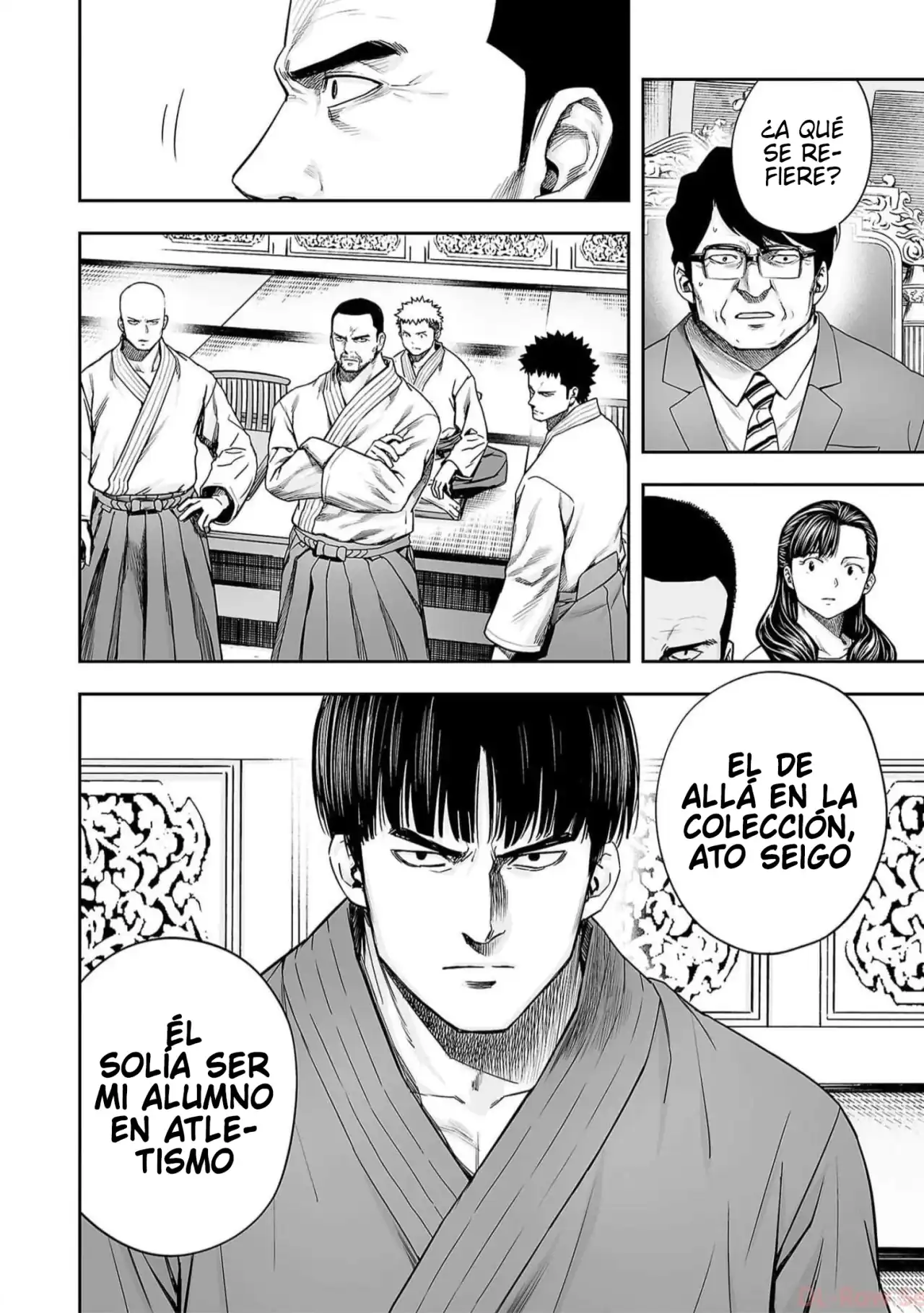 Página 8 — Capítulo 202 de Tsuyoshi: Daremo Katenai, Aitsu ni wa