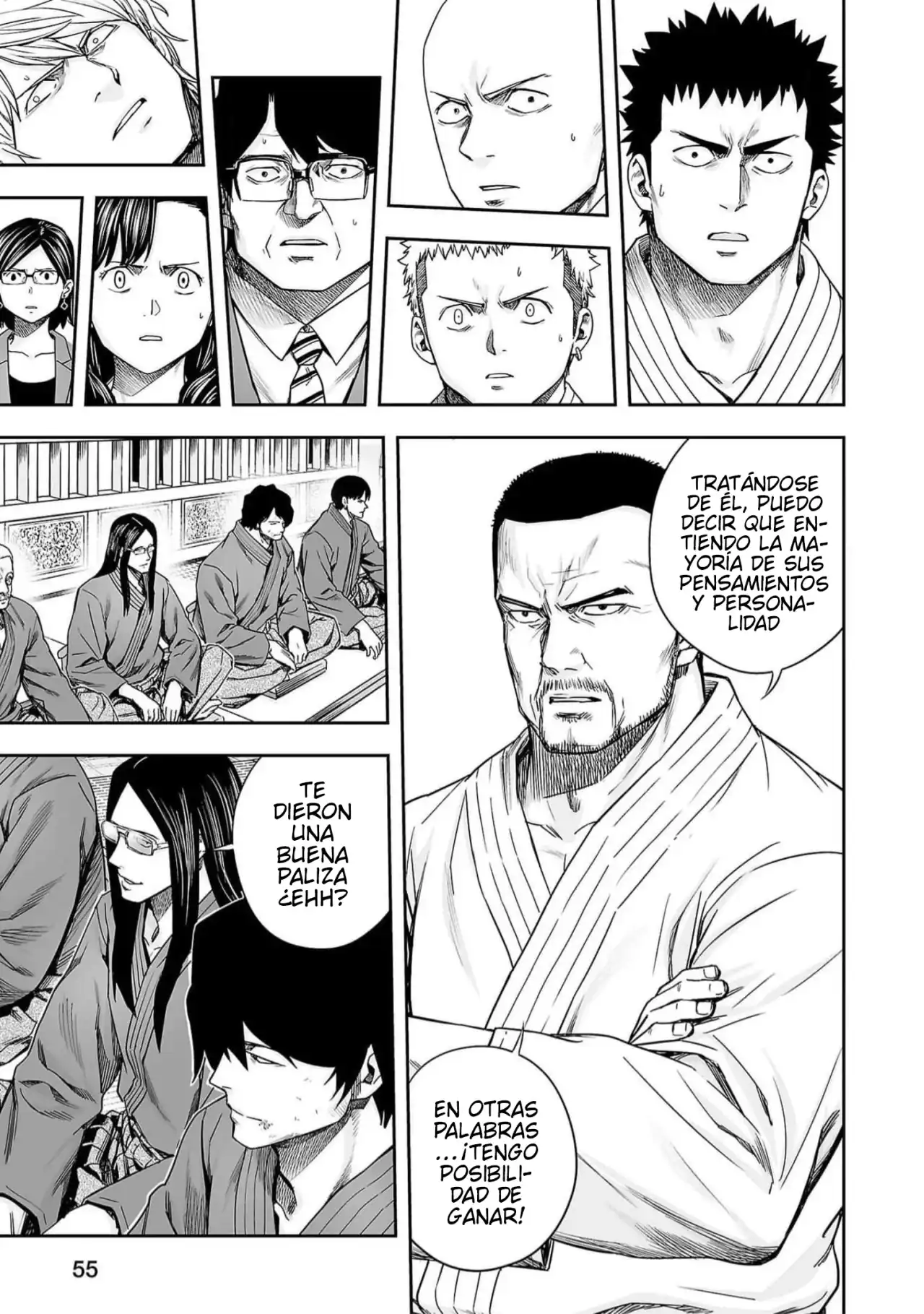 Página 9 — Capítulo 202 de Tsuyoshi: Daremo Katenai, Aitsu ni wa