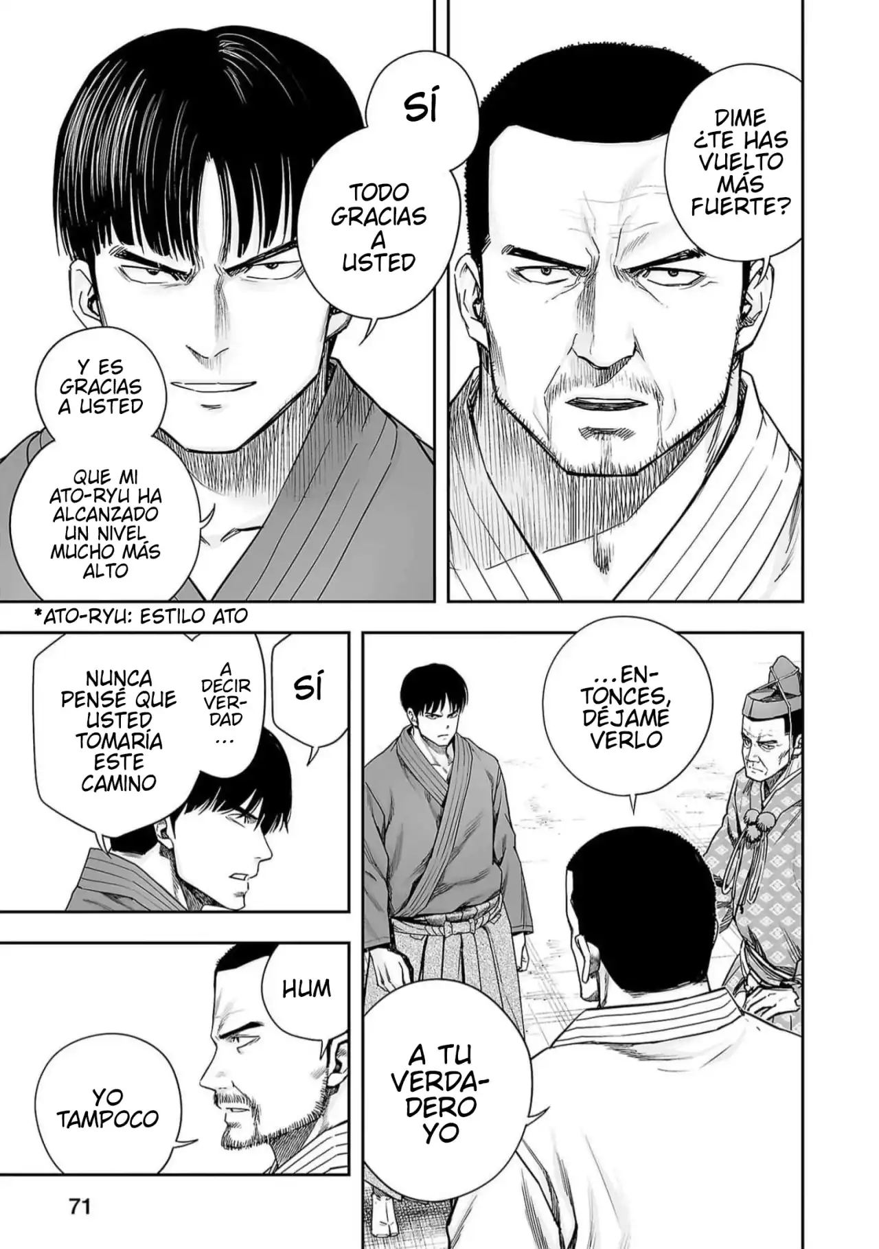 Página 13 — Capítulo 203 de Tsuyoshi: Daremo Katenai, Aitsu ni wa