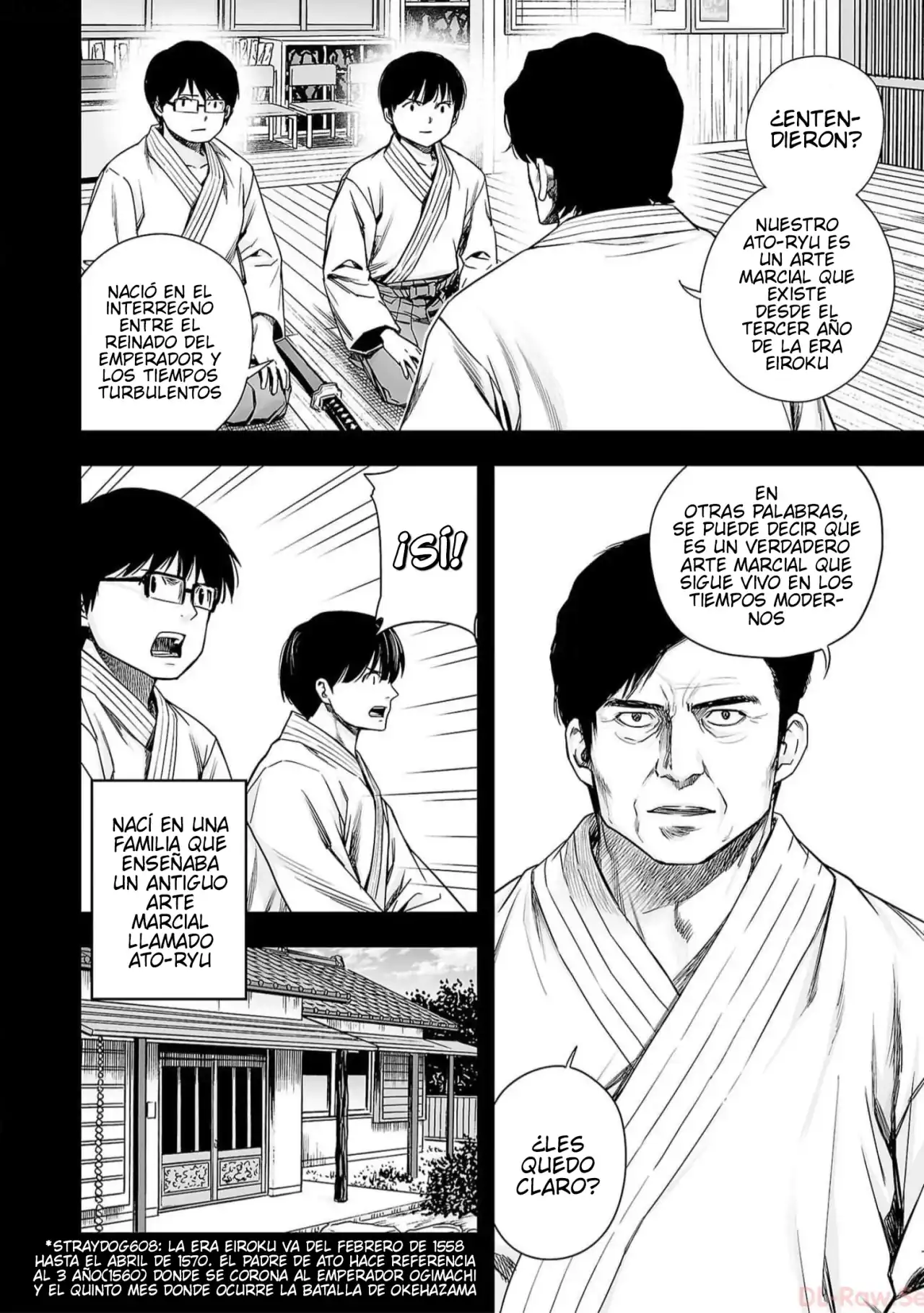 Página 4 — Capítulo 204 de Tsuyoshi: Daremo Katenai, Aitsu ni wa