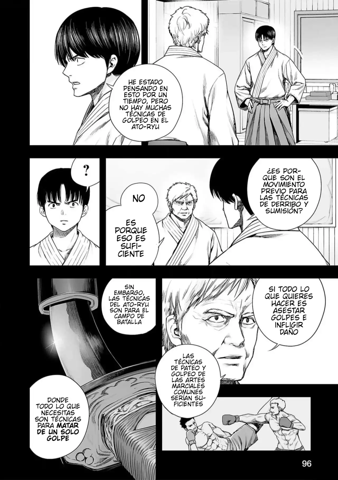 Página 4 — Capítulo 205 de Tsuyoshi: Daremo Katenai, Aitsu ni wa