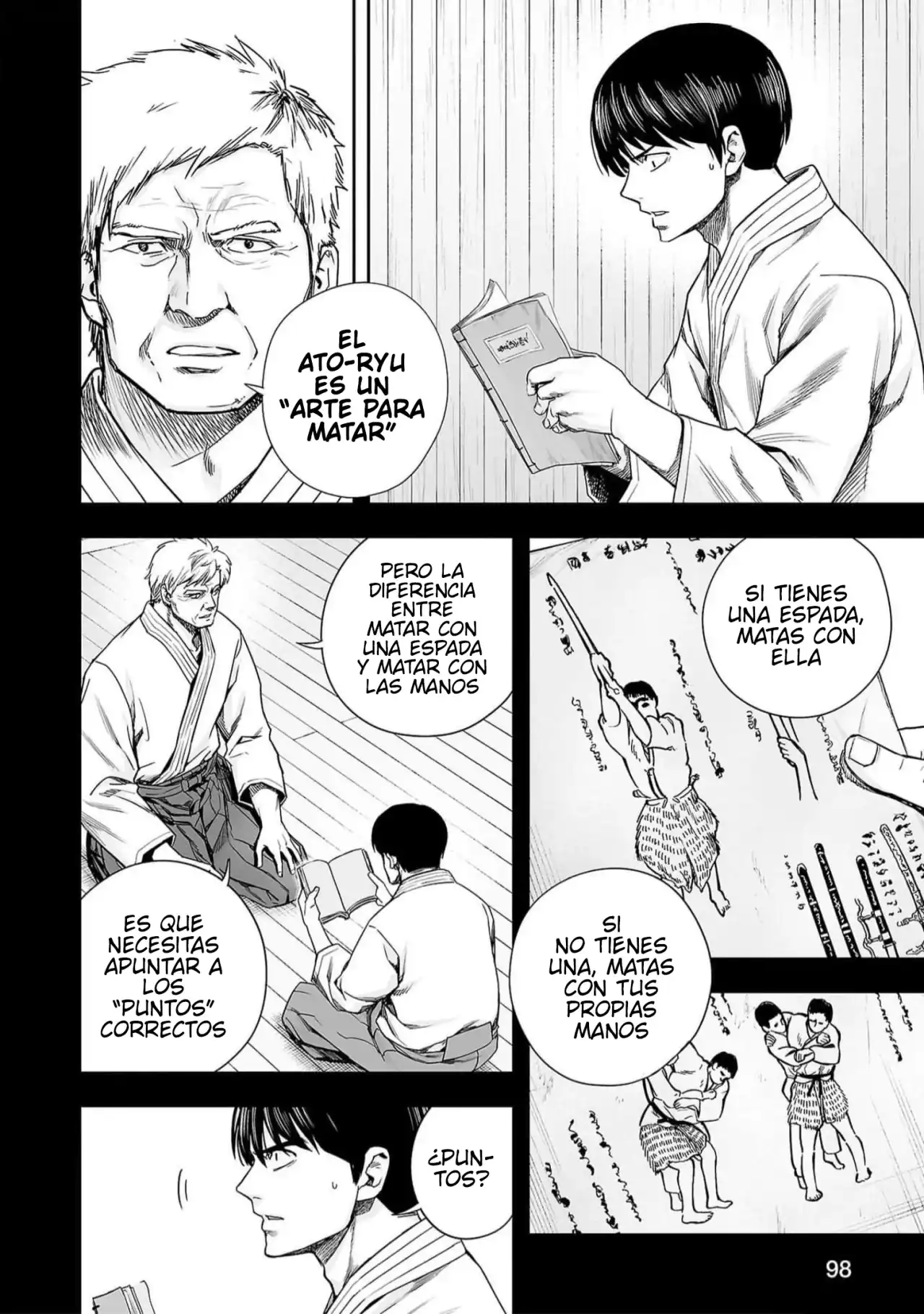 Página 6 — Capítulo 205 de Tsuyoshi: Daremo Katenai, Aitsu ni wa